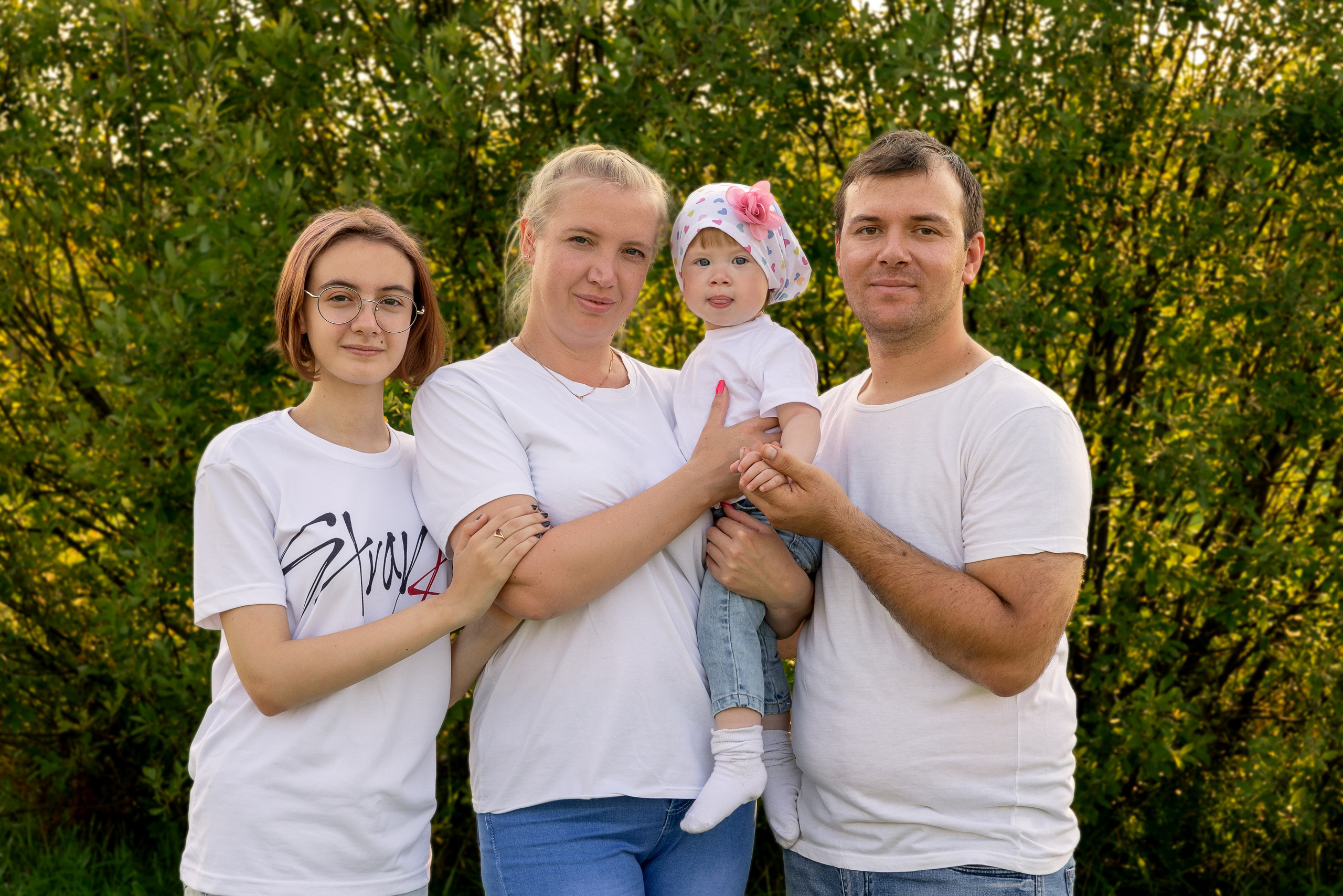 Семья Гранта и Елены. Фотограф Тимофеева Валентина