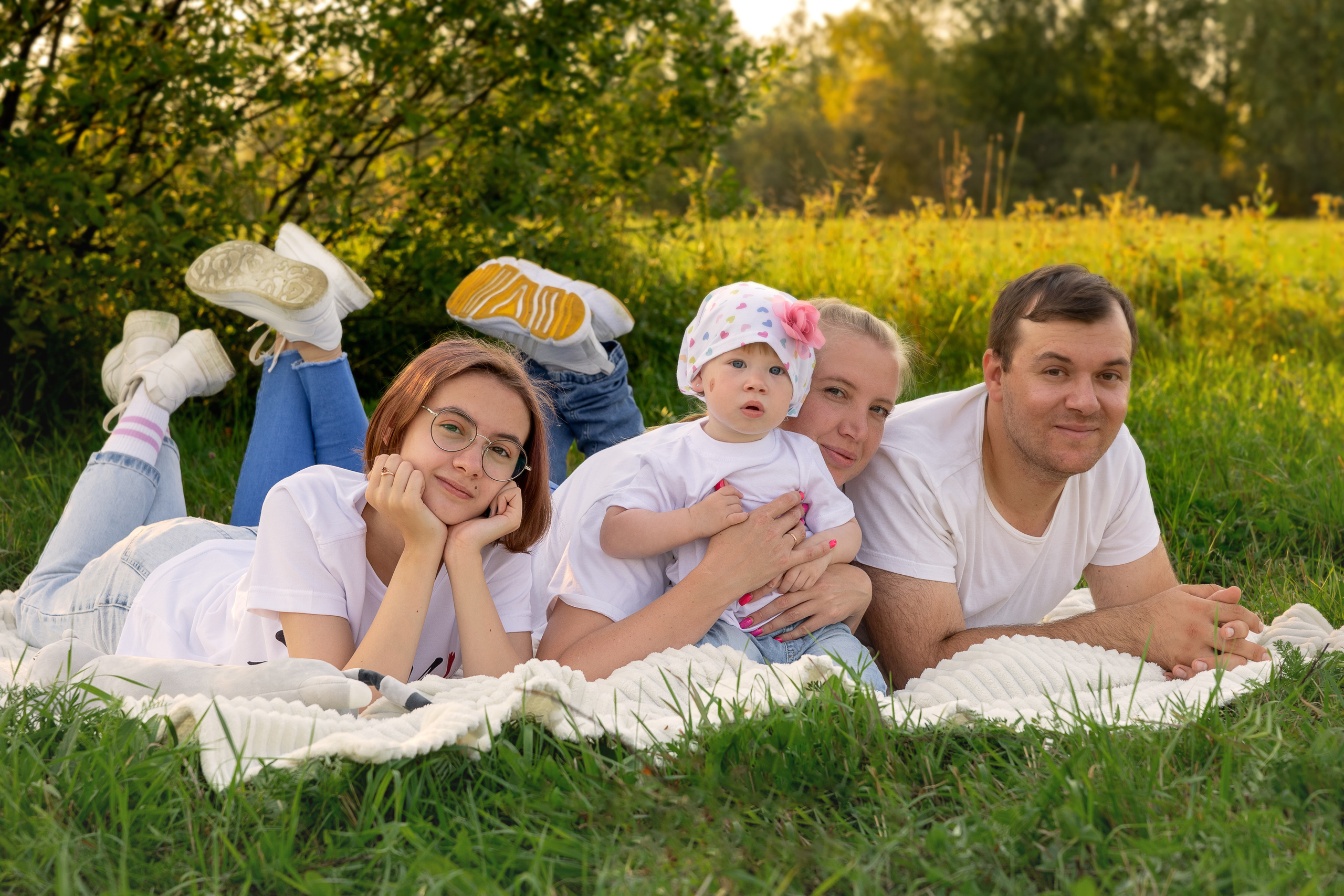 Семья Гранта и Елены. Фотограф Тимофеева Валентина