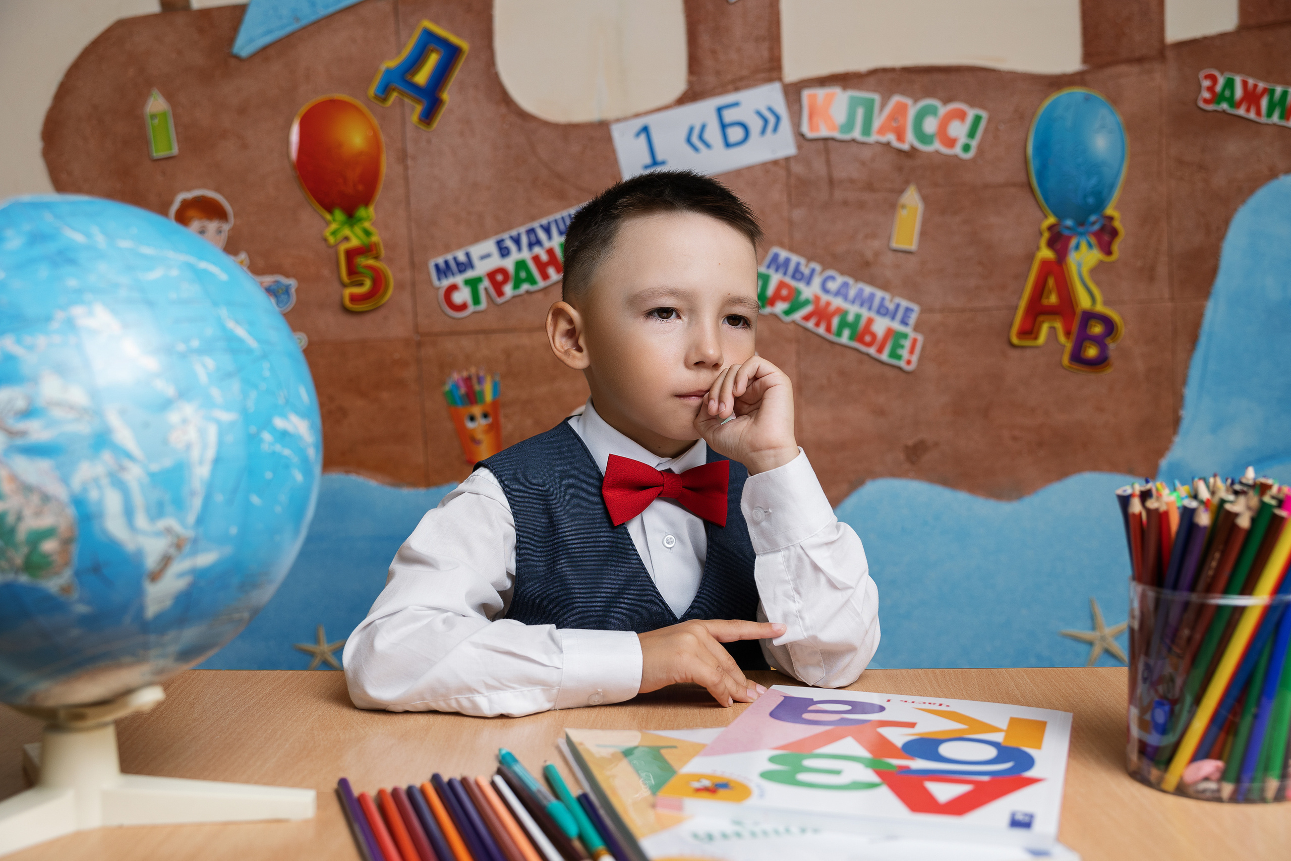 Фотокнига для первоклашки. Фотограф Тимофеева Валентина