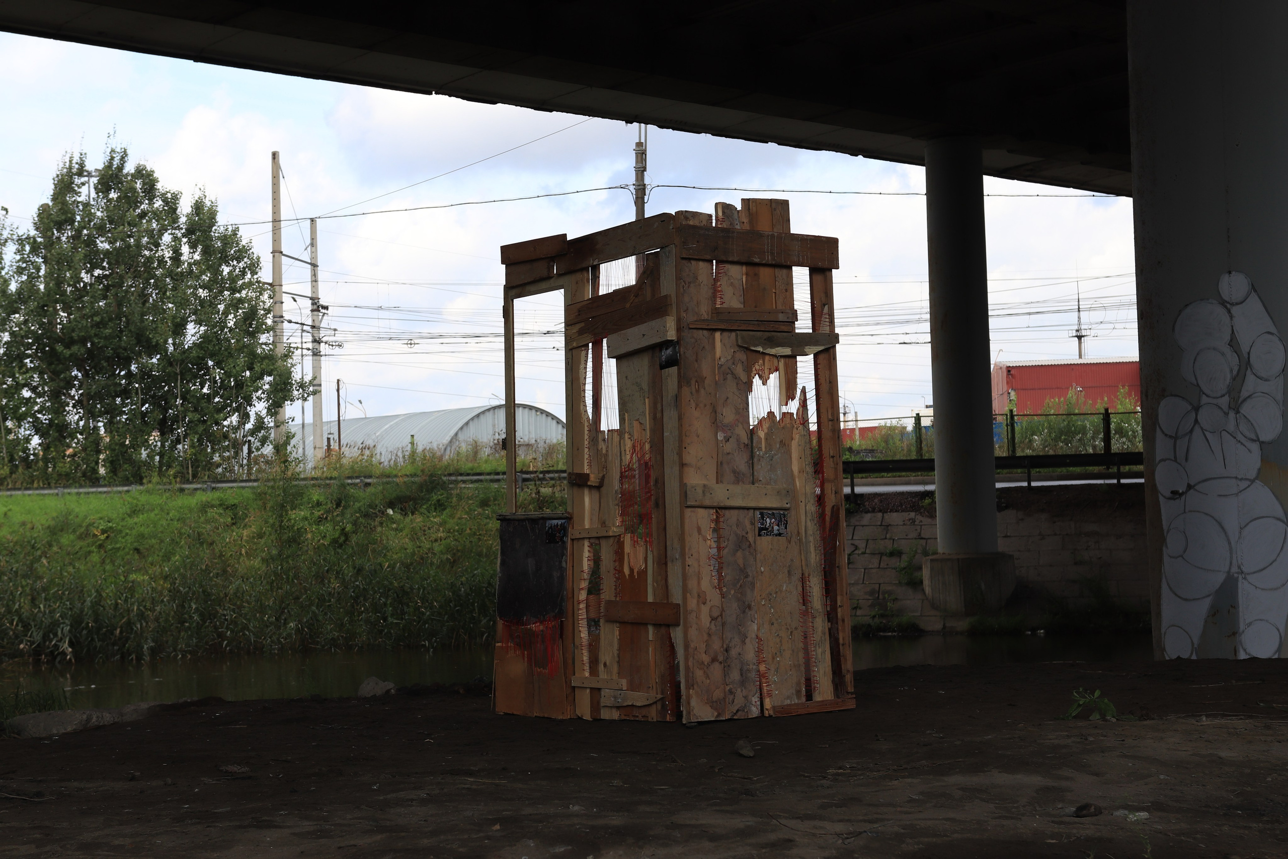 Софья Григорьева, инсталляция Починка, антибиеннале Красненькая, современное искусство 