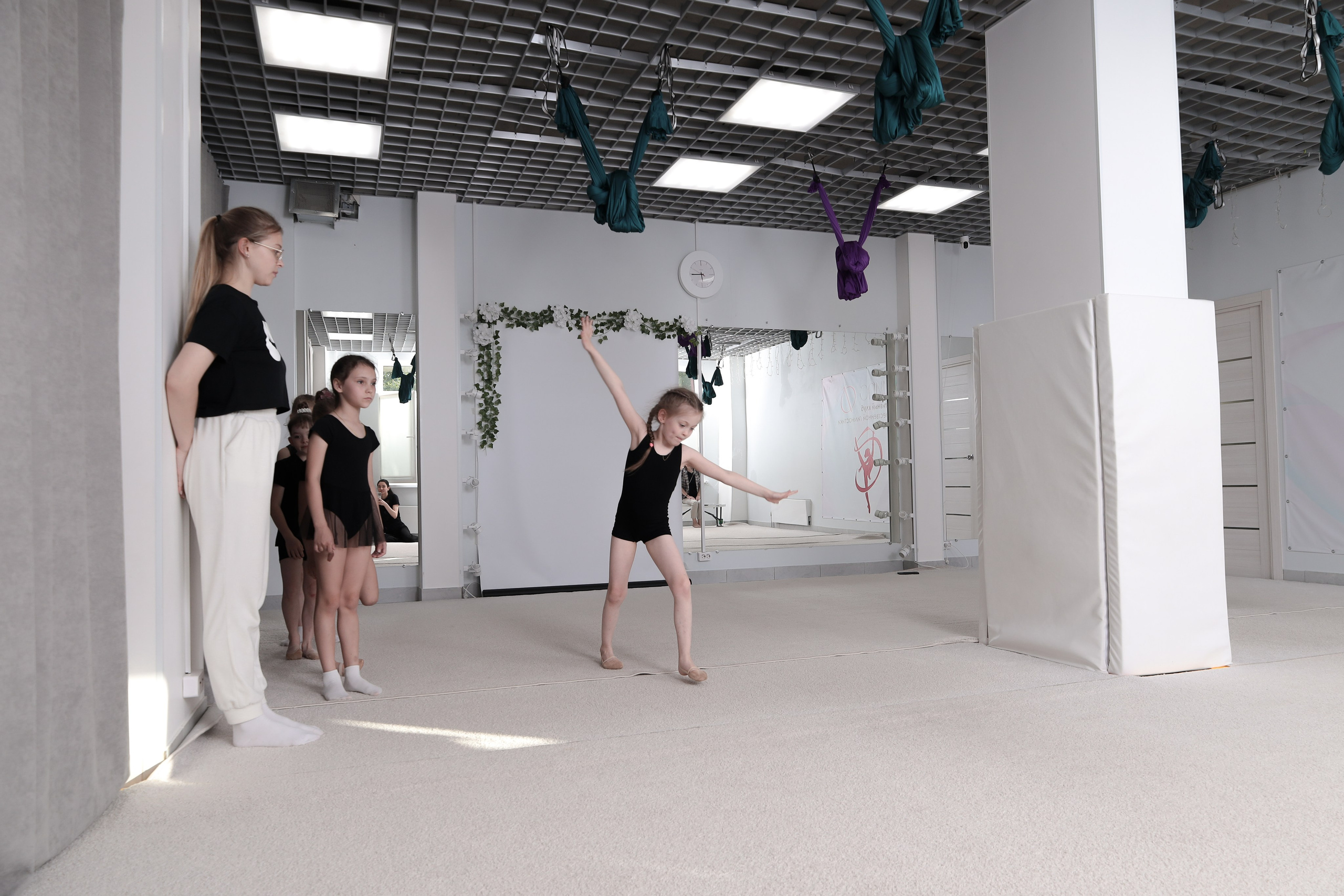 Открытый урок гимнастика. Фотограф Надршина Лилия