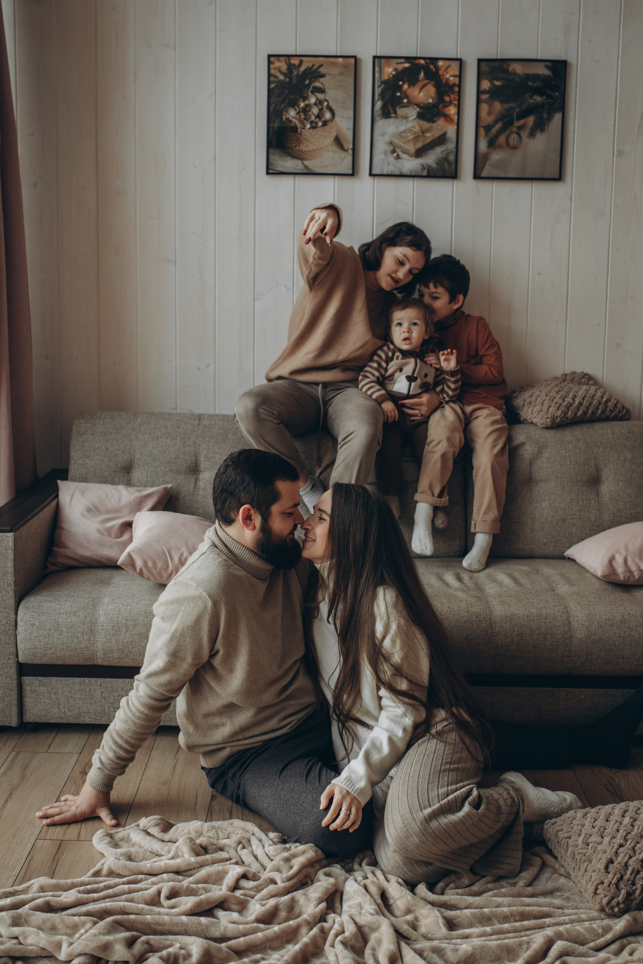 Сергеевы. Фотограф Ксюша Белоносова