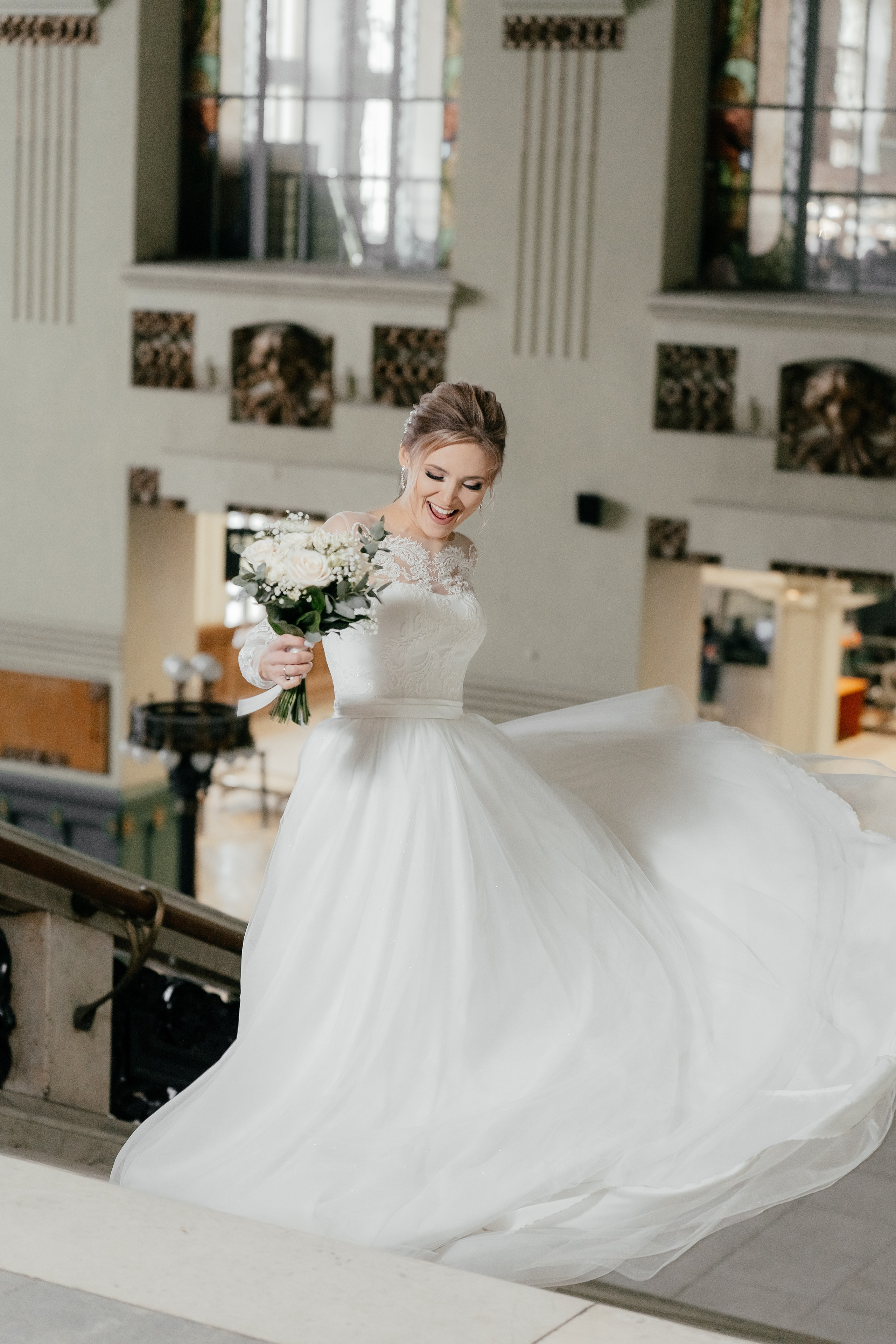 Свадебная фотосессия зимой в Санкт-Петербурге. Свадебный фотограф Александр Невский в Санкт-Петербурге