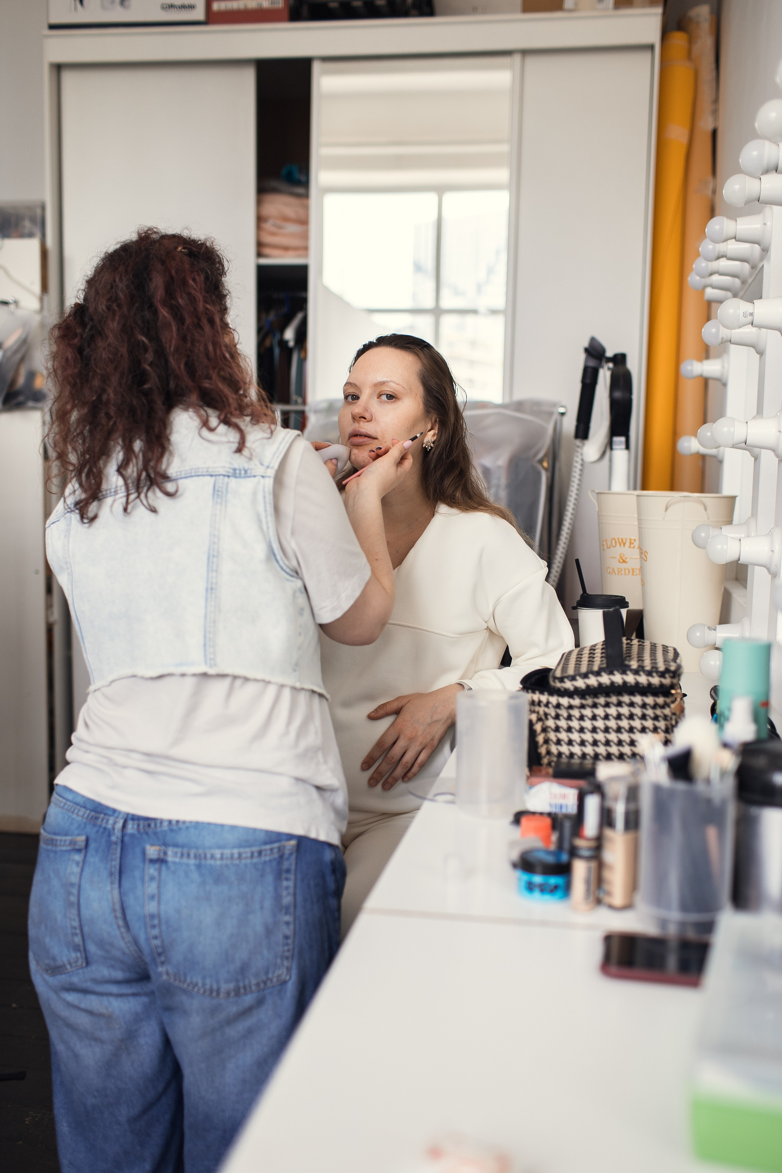Контент фотосъемка для визажиста. Профессиональный фотограф в Москве и Мо Мария Шантарёва