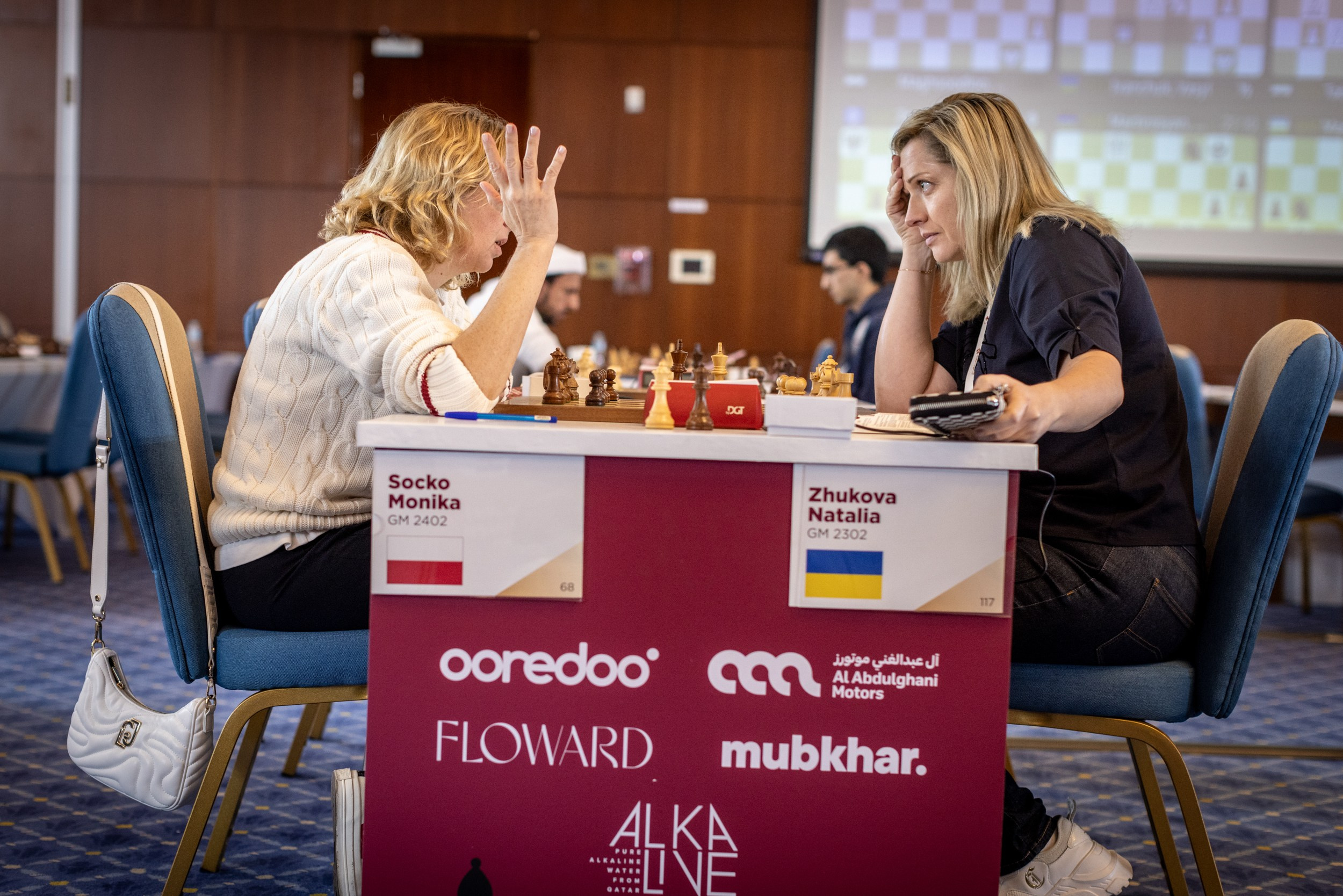 2024.12.09 Qatar Masters Open 2024 — Round6. Фотограф Анна Штурман (репортажная съёмка любых событий и мероприятий) Anna Shtourman photographer