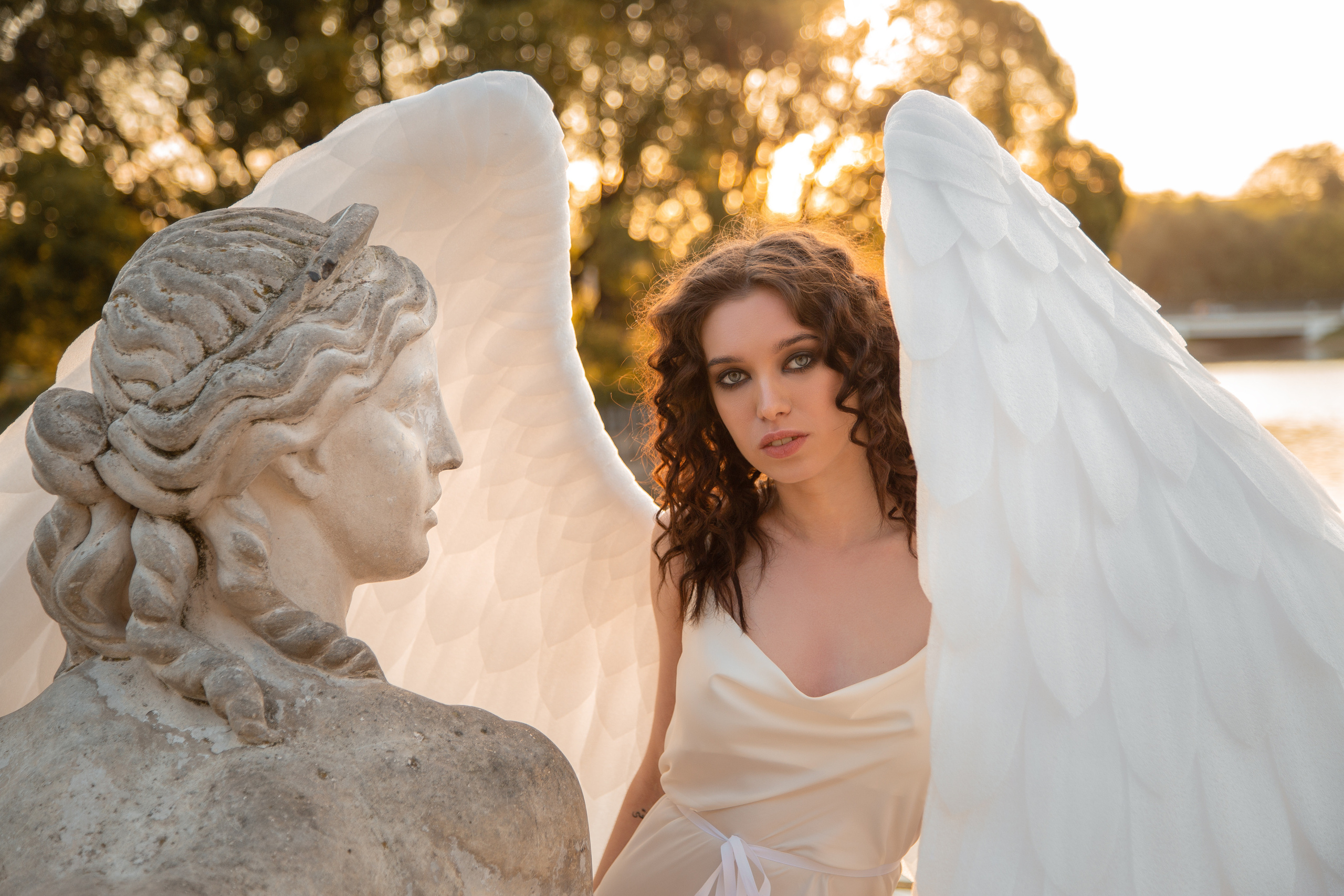 Фотосессия с крыльями — волшебные женские портреты в Москве | Анна Татаурова. Фотограф Анна Татаурова | Авторская фотосъемка в Москве