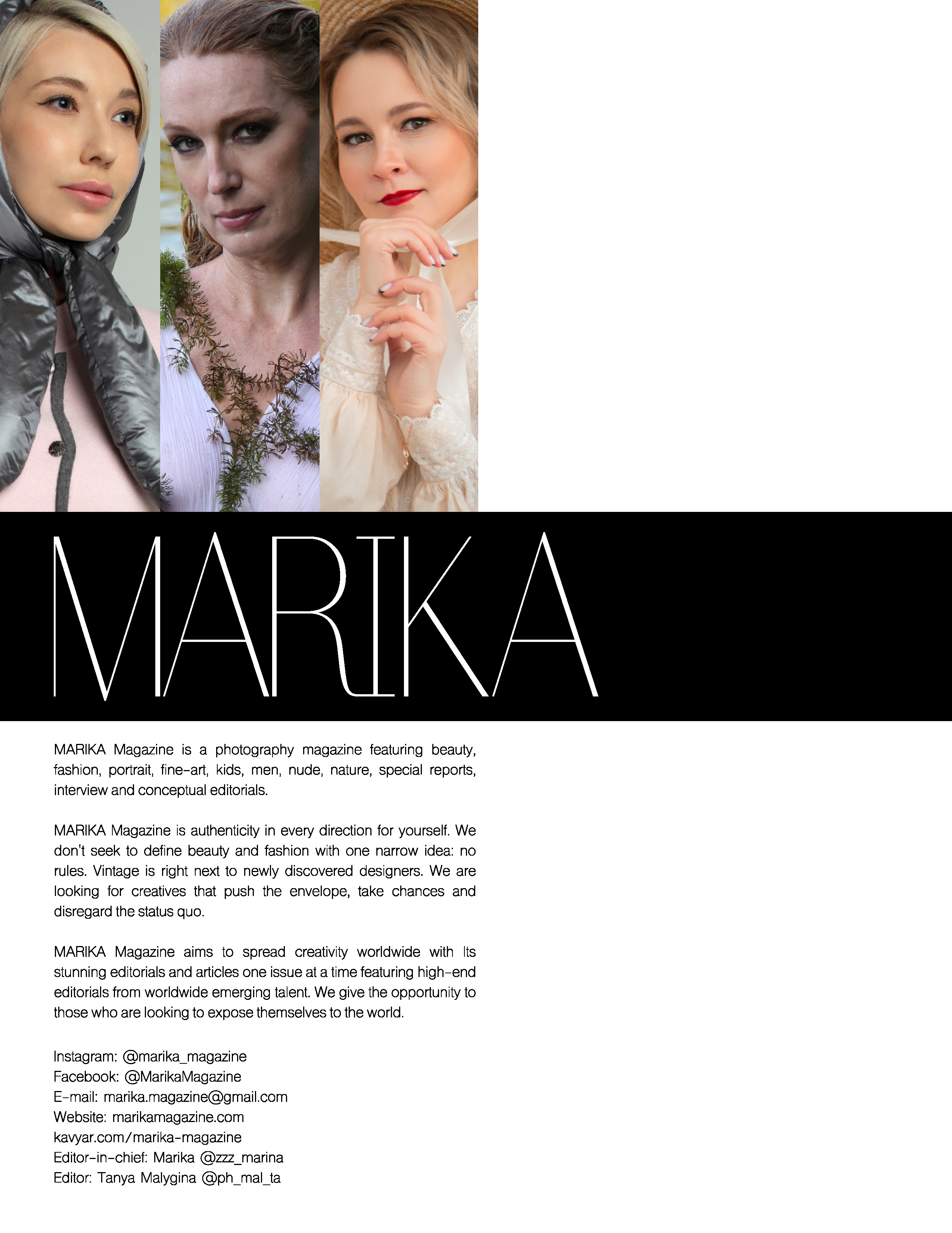 Публикации в журналах: портфолио фотографа Анны Татауровой, Москва. Фотограф Анна Татаурова | Авторская фотосъемка в Москве