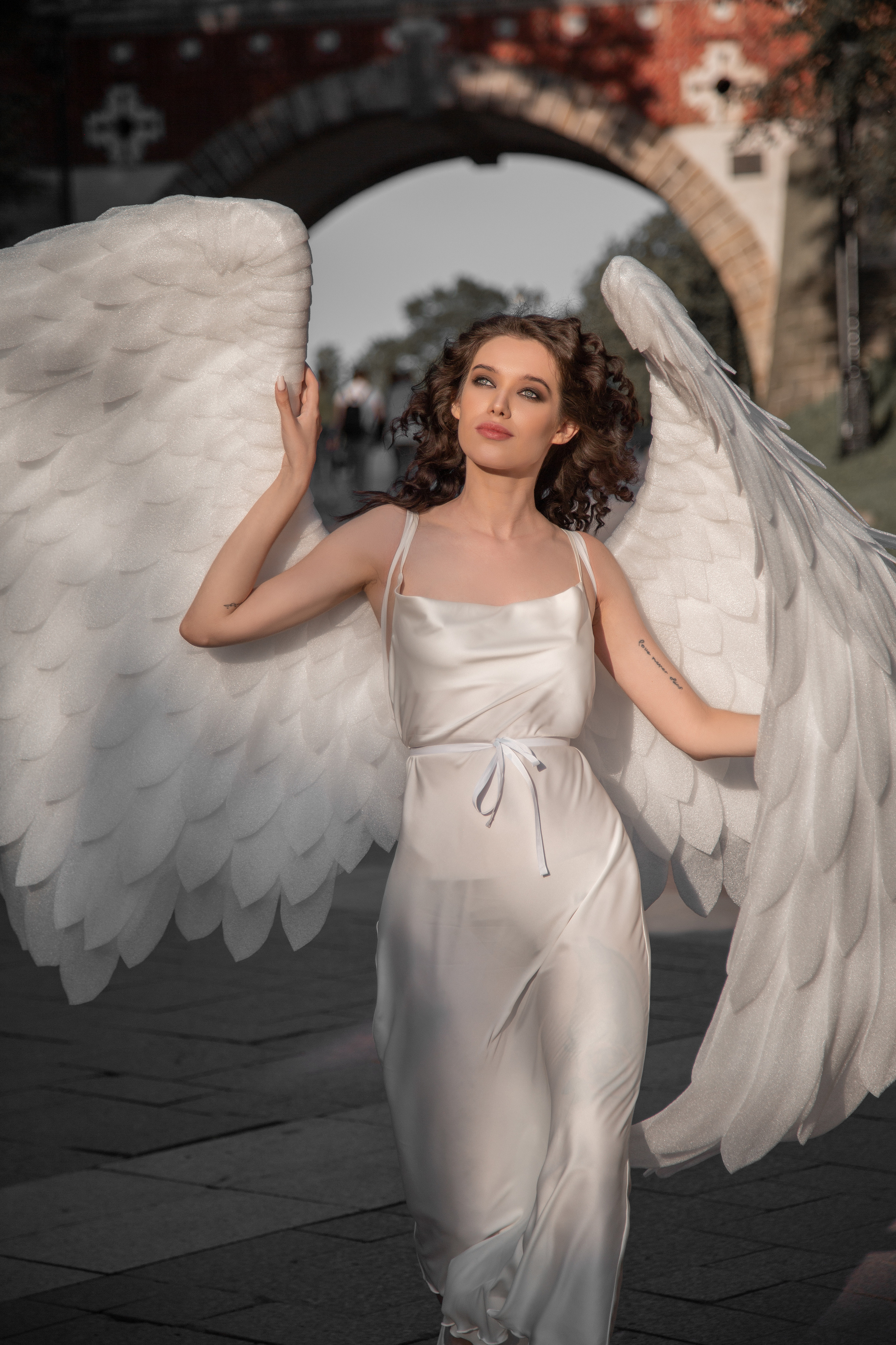 Фотосессия с крыльями. Фотограф Анна Татаурова | Авторская фотосъемка в Москве