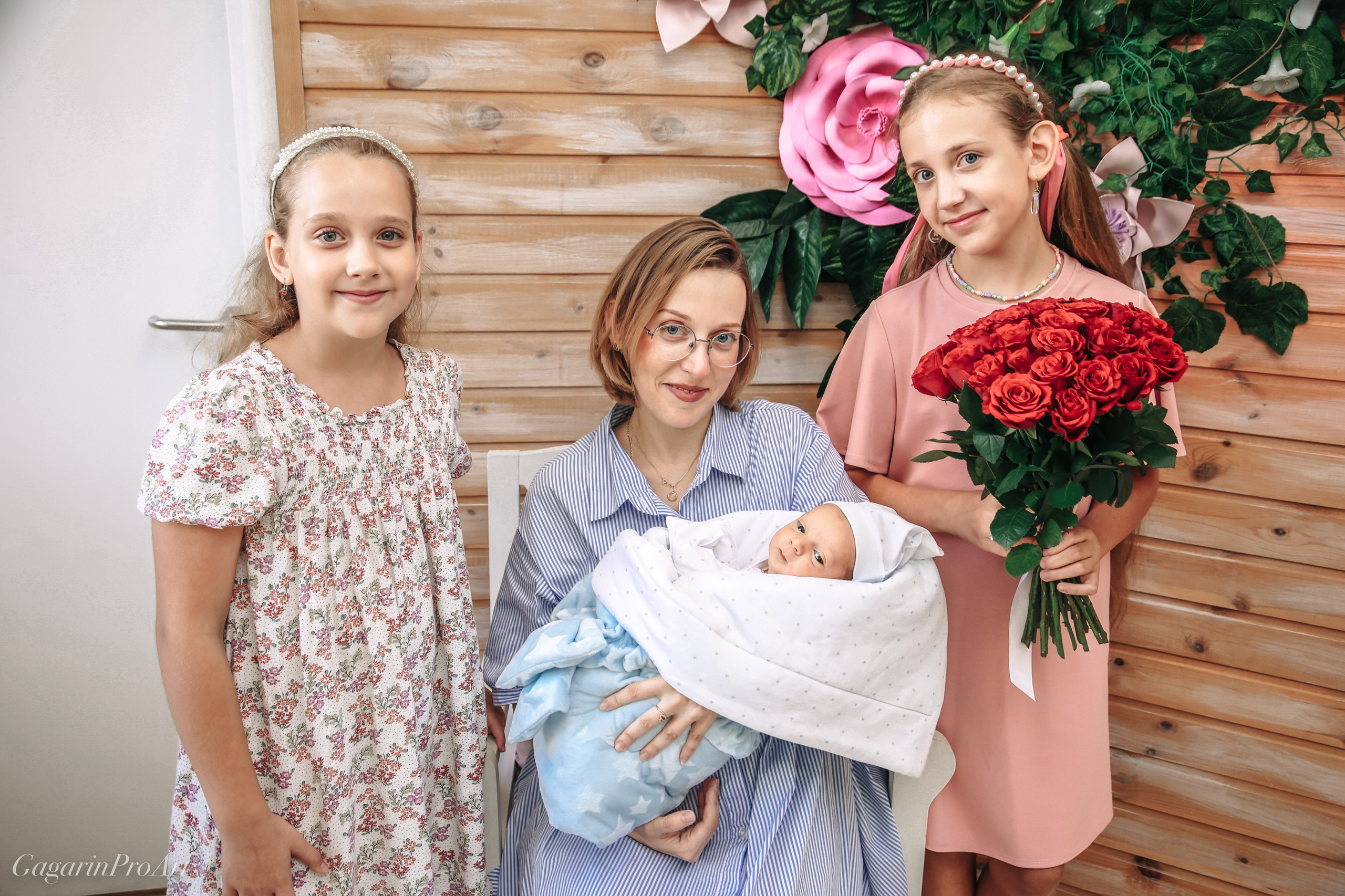 Фотосъёмка выписки из родильного дома. GagarinProArt