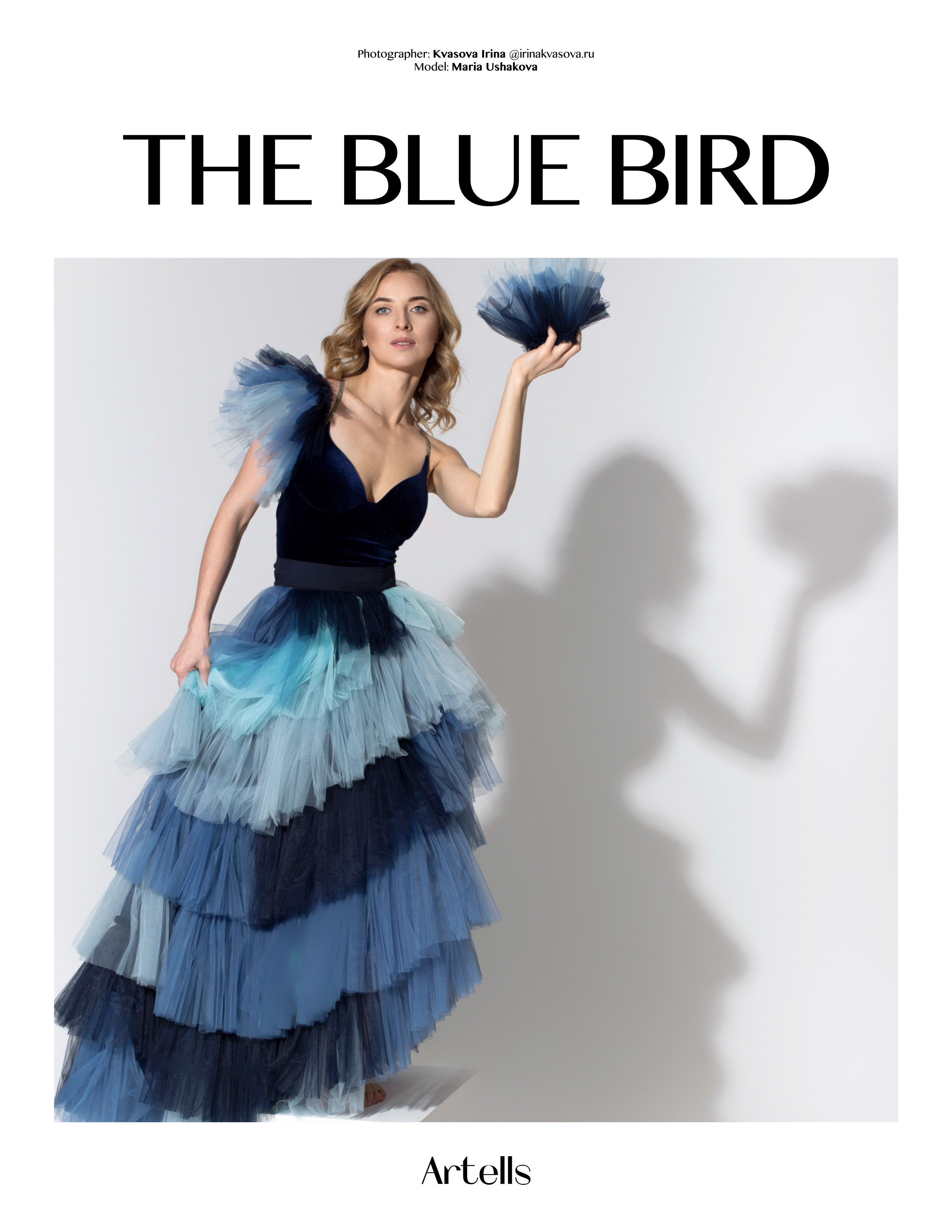 Мария на обложке журнала ARTELLS (США, НЬЮ-ЙОРК). Ирина Квасова | Фотограф в стиле VOGUE | Тюмень