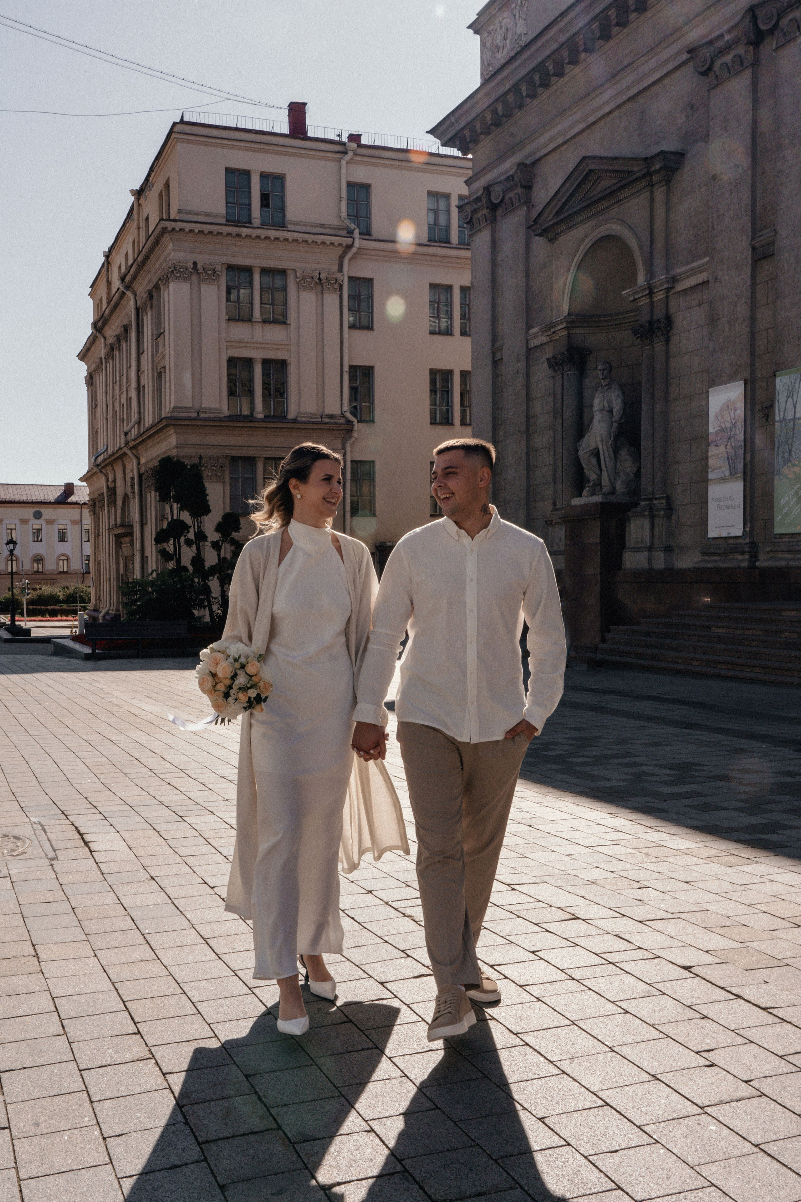 Любовь в одном знаменитом подъезде Минска. Ваш семейный фотограф в Минске — Вика Трегубова