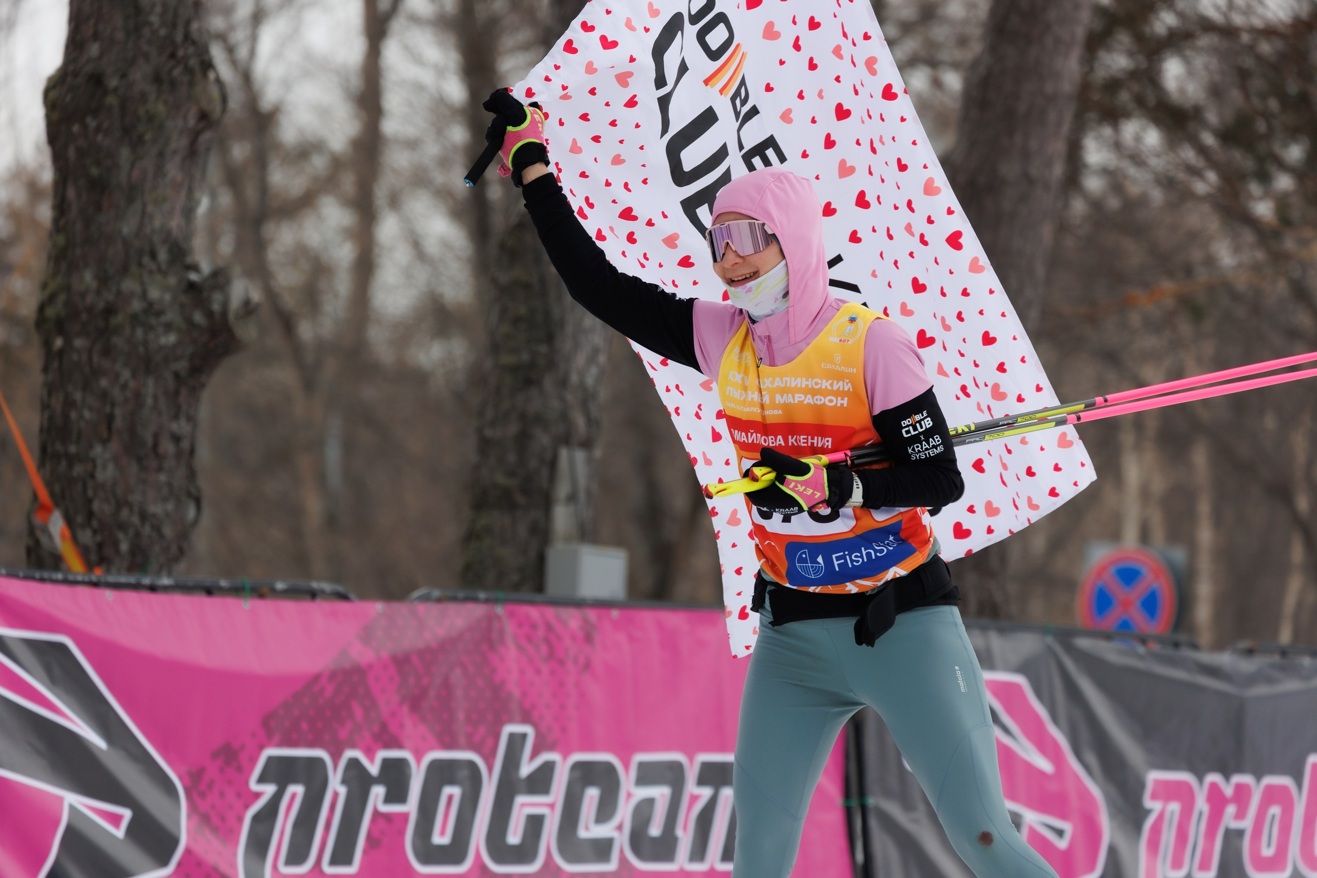 XXVII Сахалинский лыжный марафон. Фотограф Анастасия Зубкова