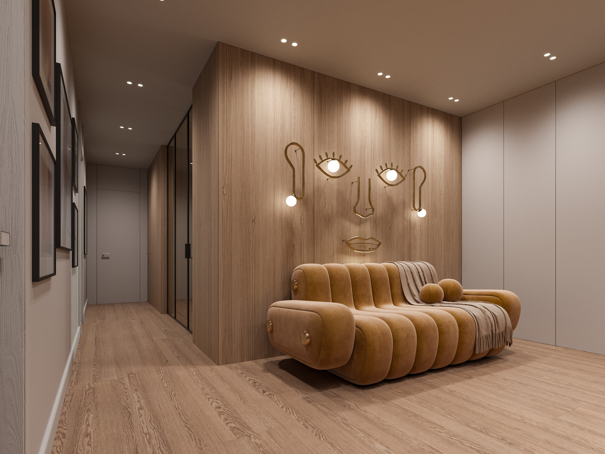 Современная Классика в Интерьере: 3D Визуализации Квартиры с Лепниной и Молдингами. Визуализатор интерьера в Москве | Брагин Кирилл