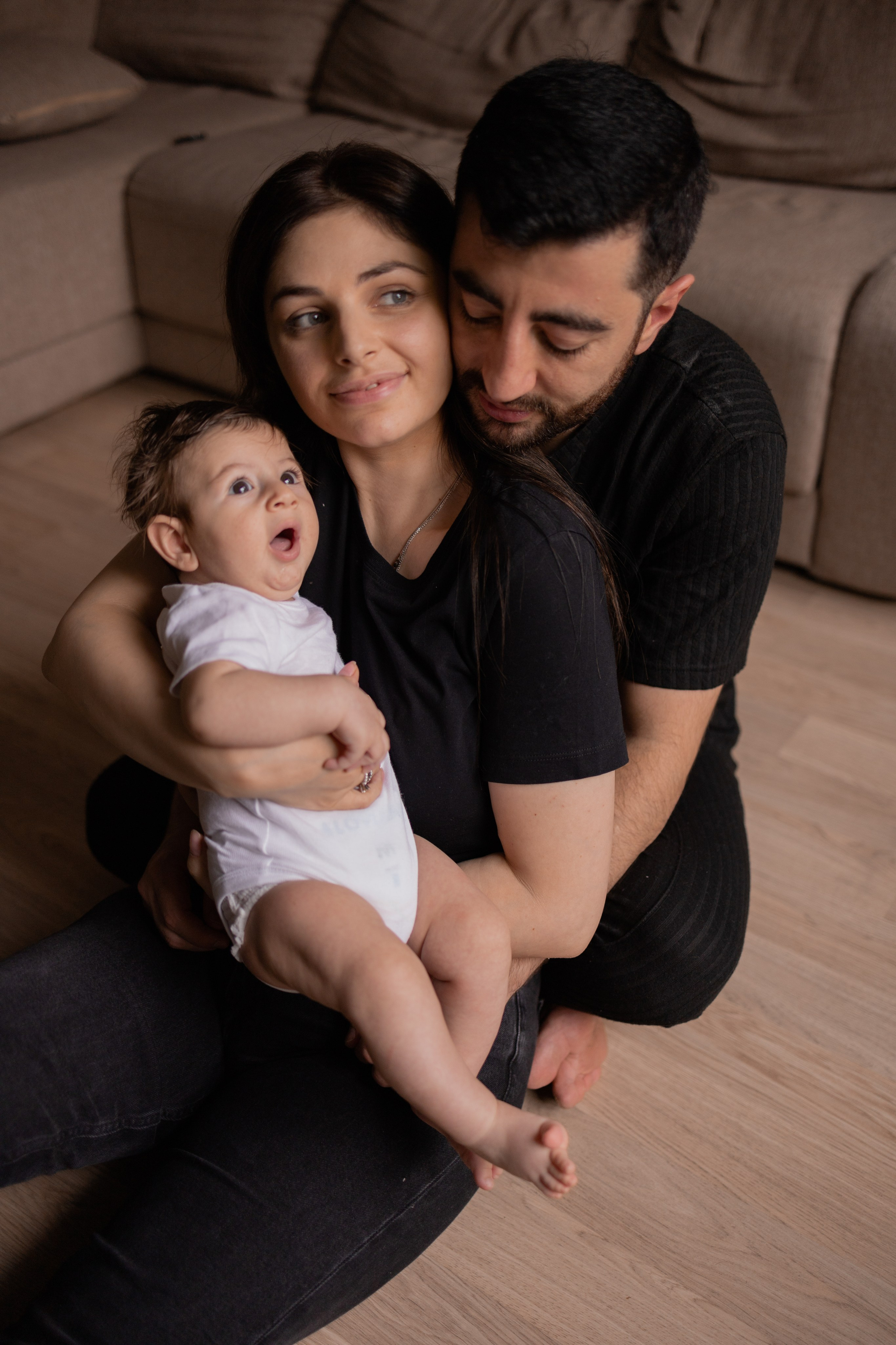 Артур, Лика, Давид. Фотограф беременности и материнства в Москве Мария Менендес-Гонсалес