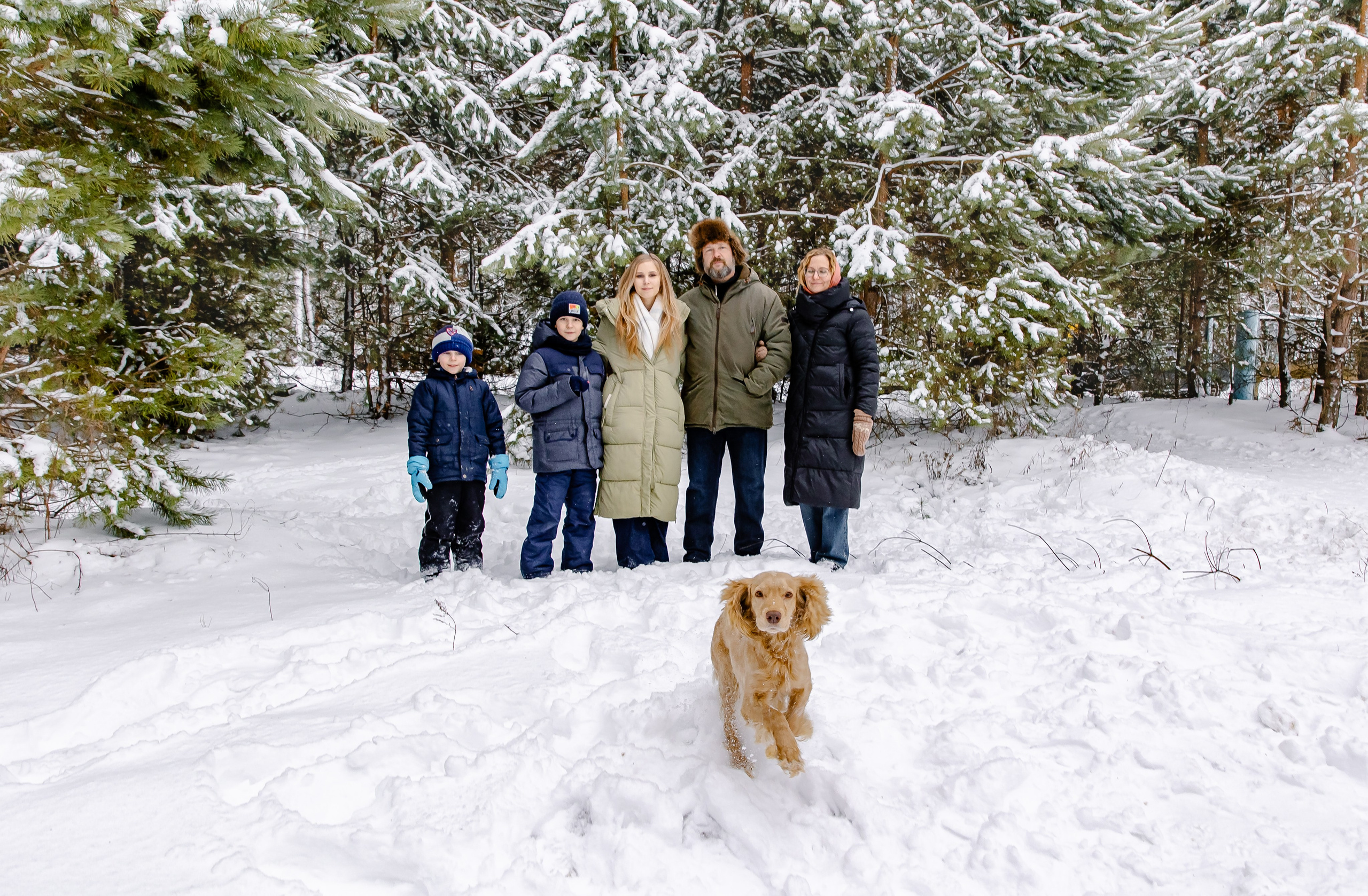 Прогулка в лесу. Свадебный и семейный фотограф в Рязани Саша Крутых