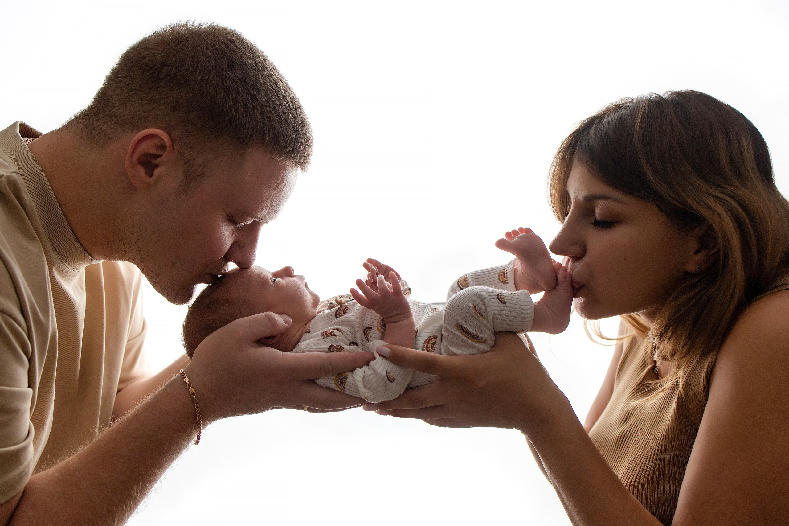 Дима 12 дней. Фотограф новорождённых Newborn Москва