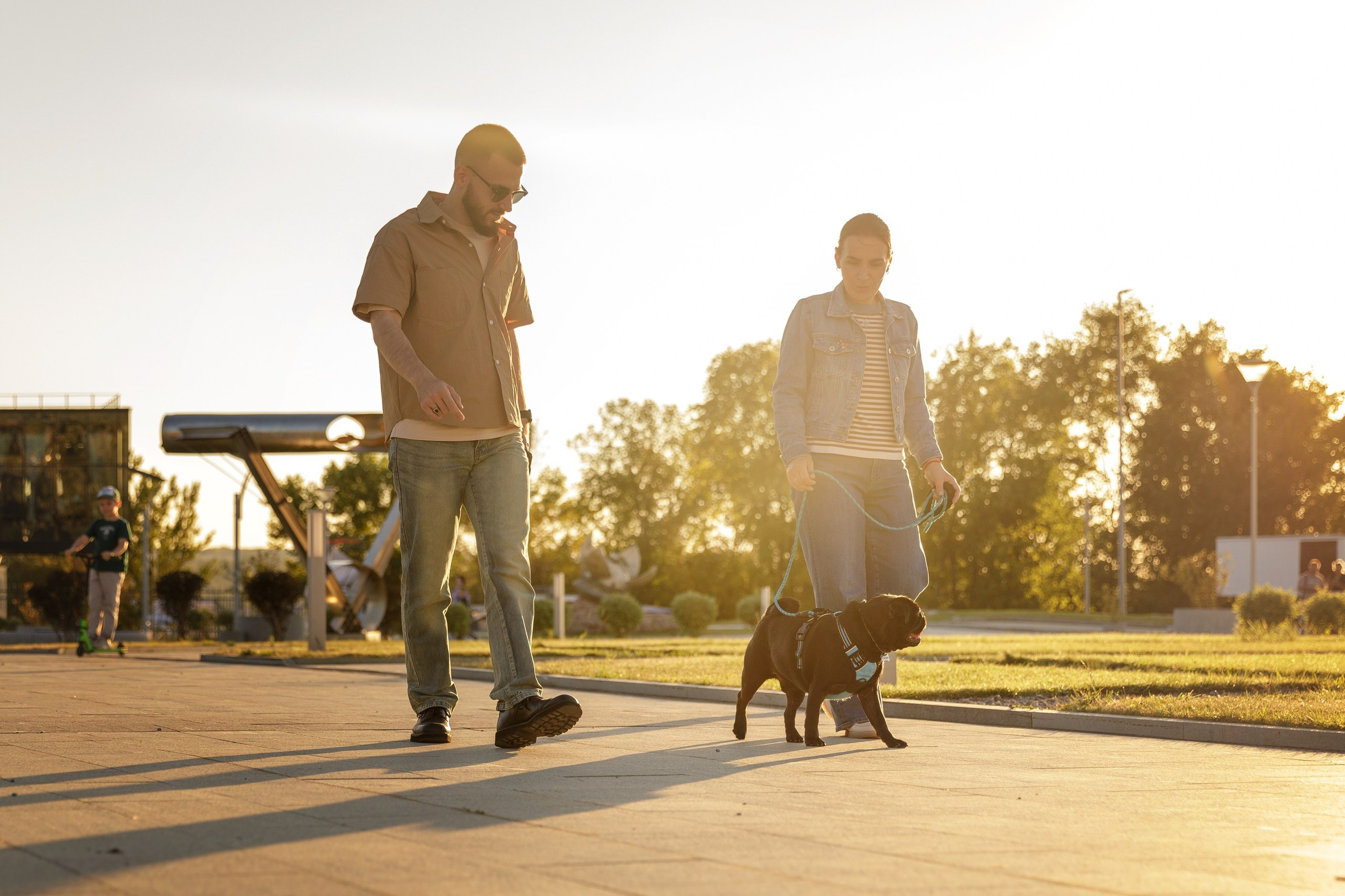 Ольга, Степан и Финик. Фотограф-анималист в Калуге Мария Шерскова