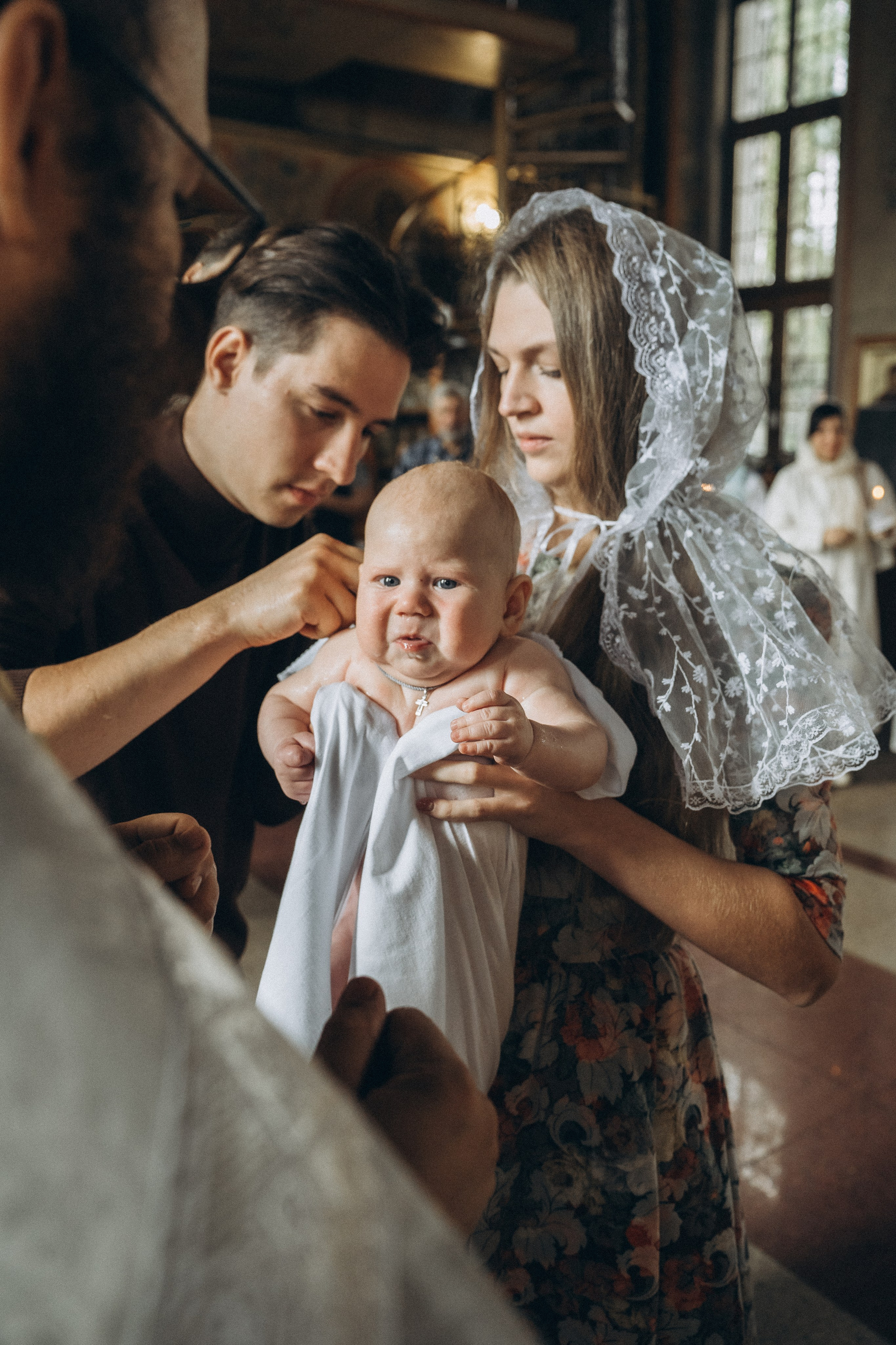 Крещение Филиппа. Фотограф Ольга Рубцова в Москве и Московской области