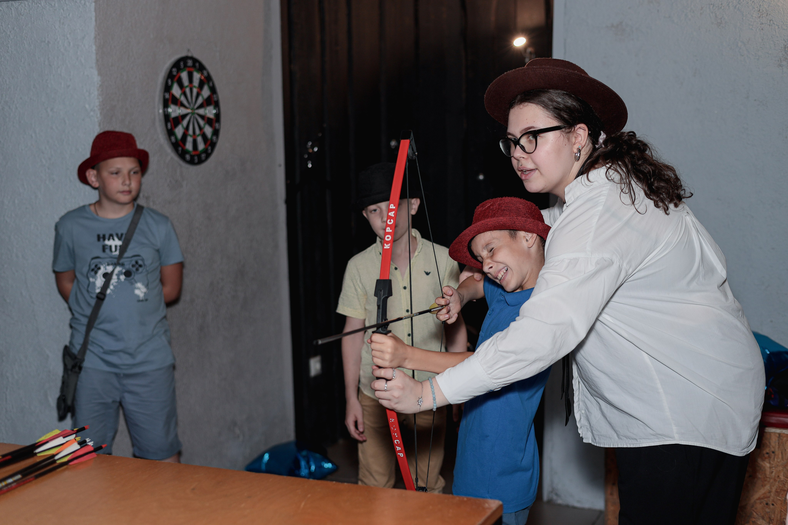 День рождение в стрелковом клубе. Фотограф Надршина Лилия