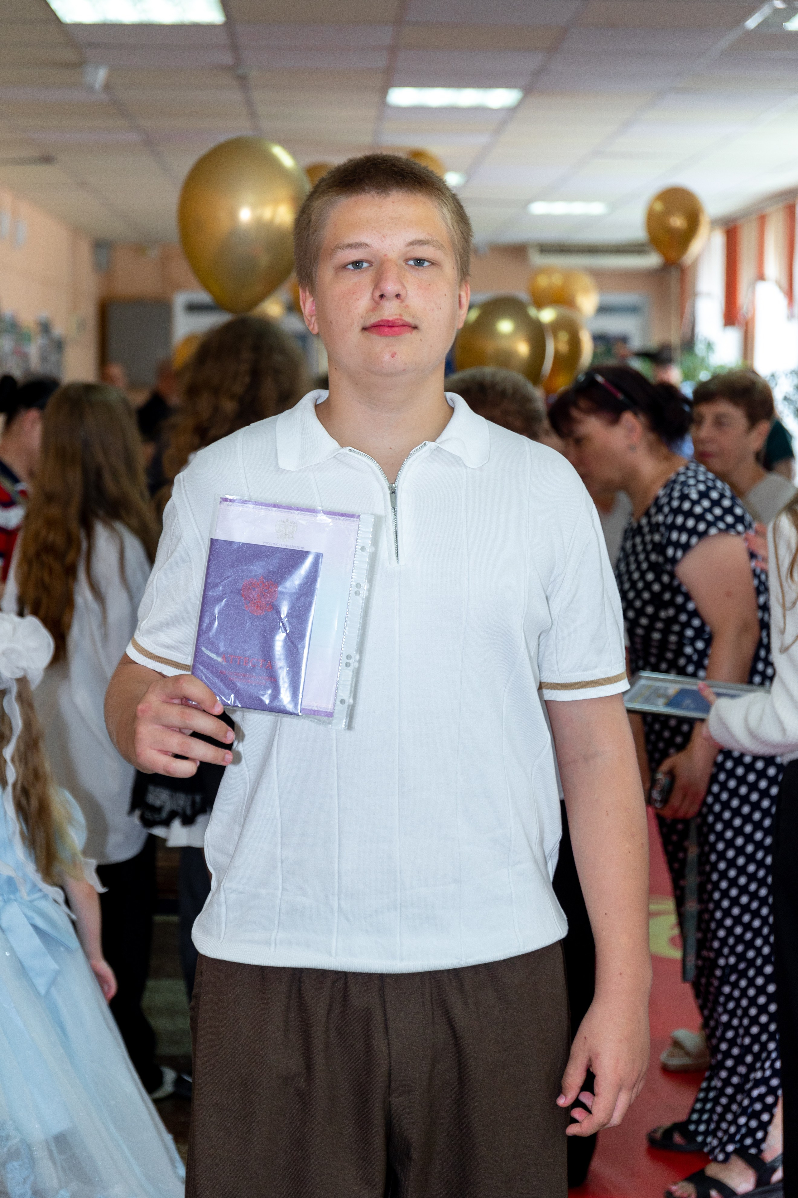 Вручение аттестатов (Гимназия№ 66). Фото и видеосъемка любых мероприятий в городе Краснодаре и Краснодарском крае. Щеколдин Антон