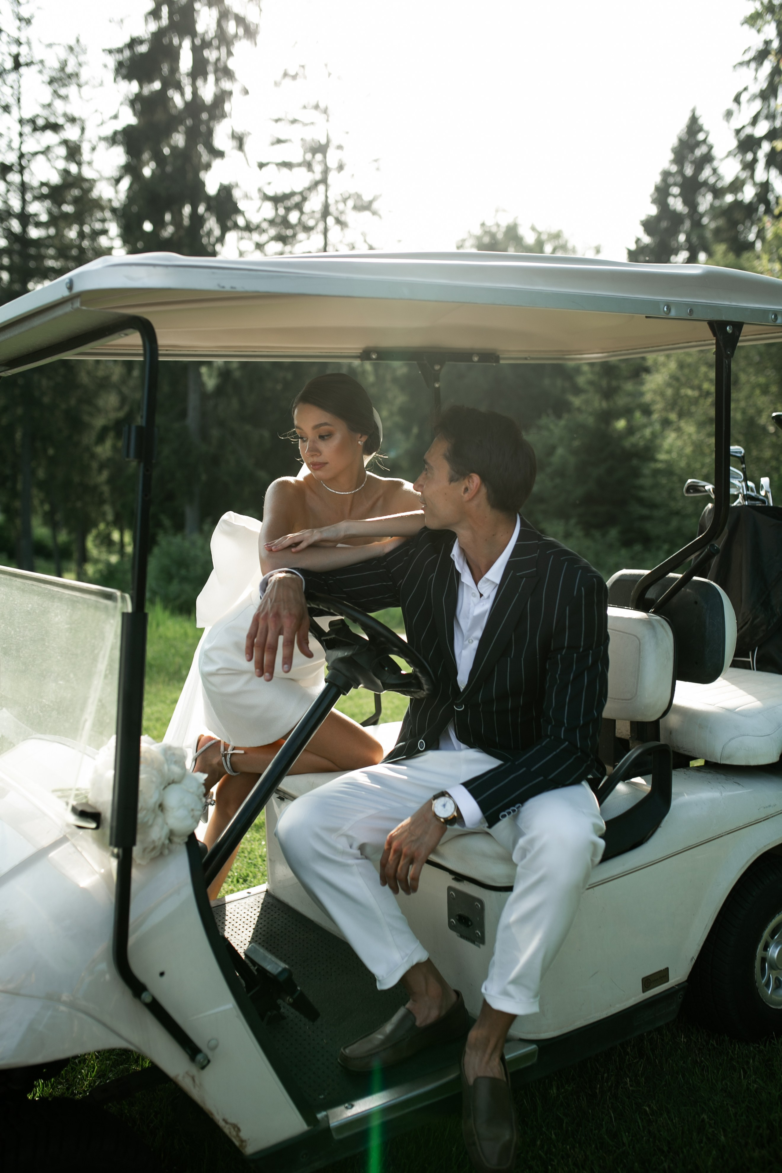Alina & Georgy Golf Wed