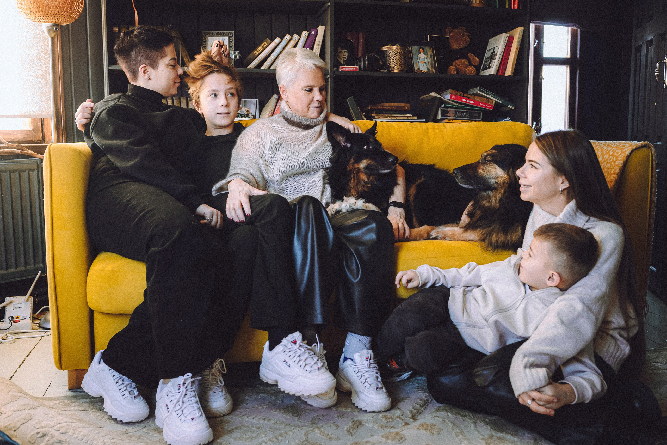 Плюш, Айса и их семья