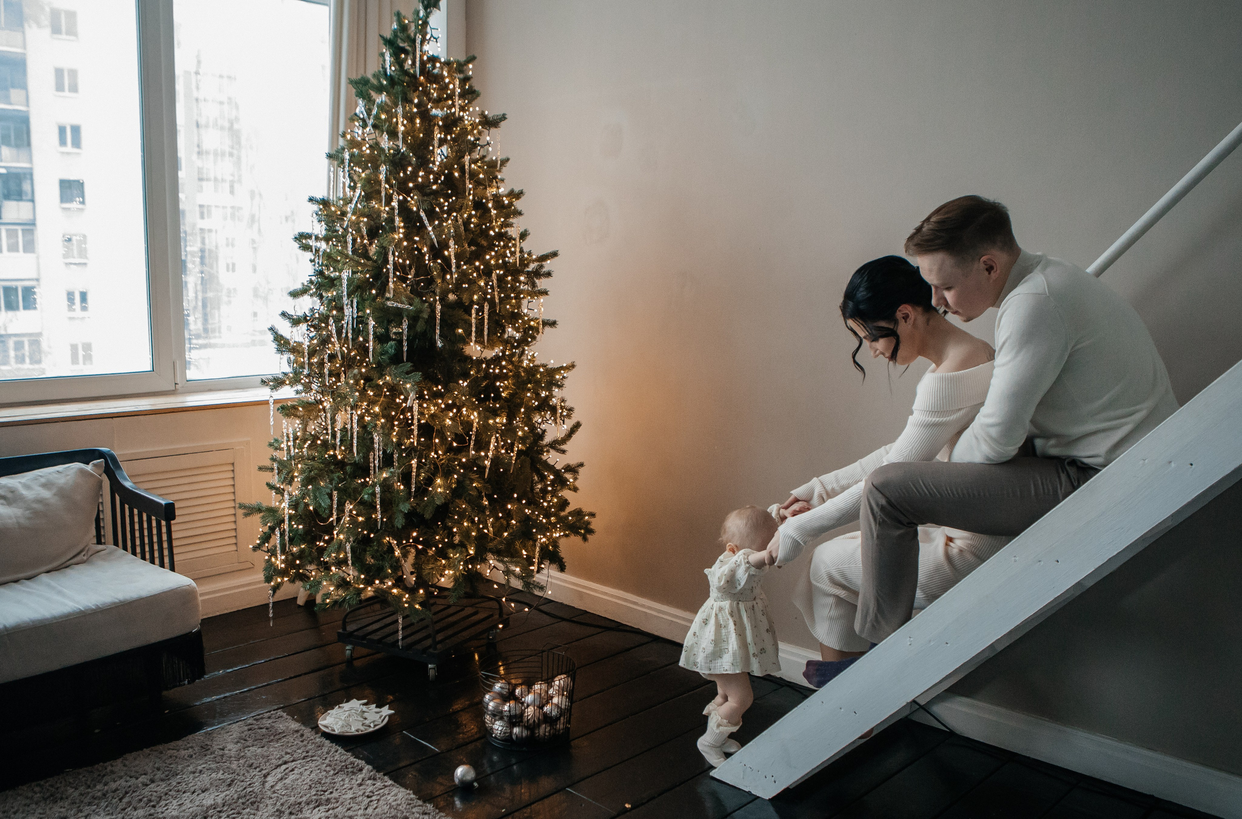 Андрей Лиза и Ева. Свадебный и семейный фотограф Ибрагимова Мария из Екатеринбурга