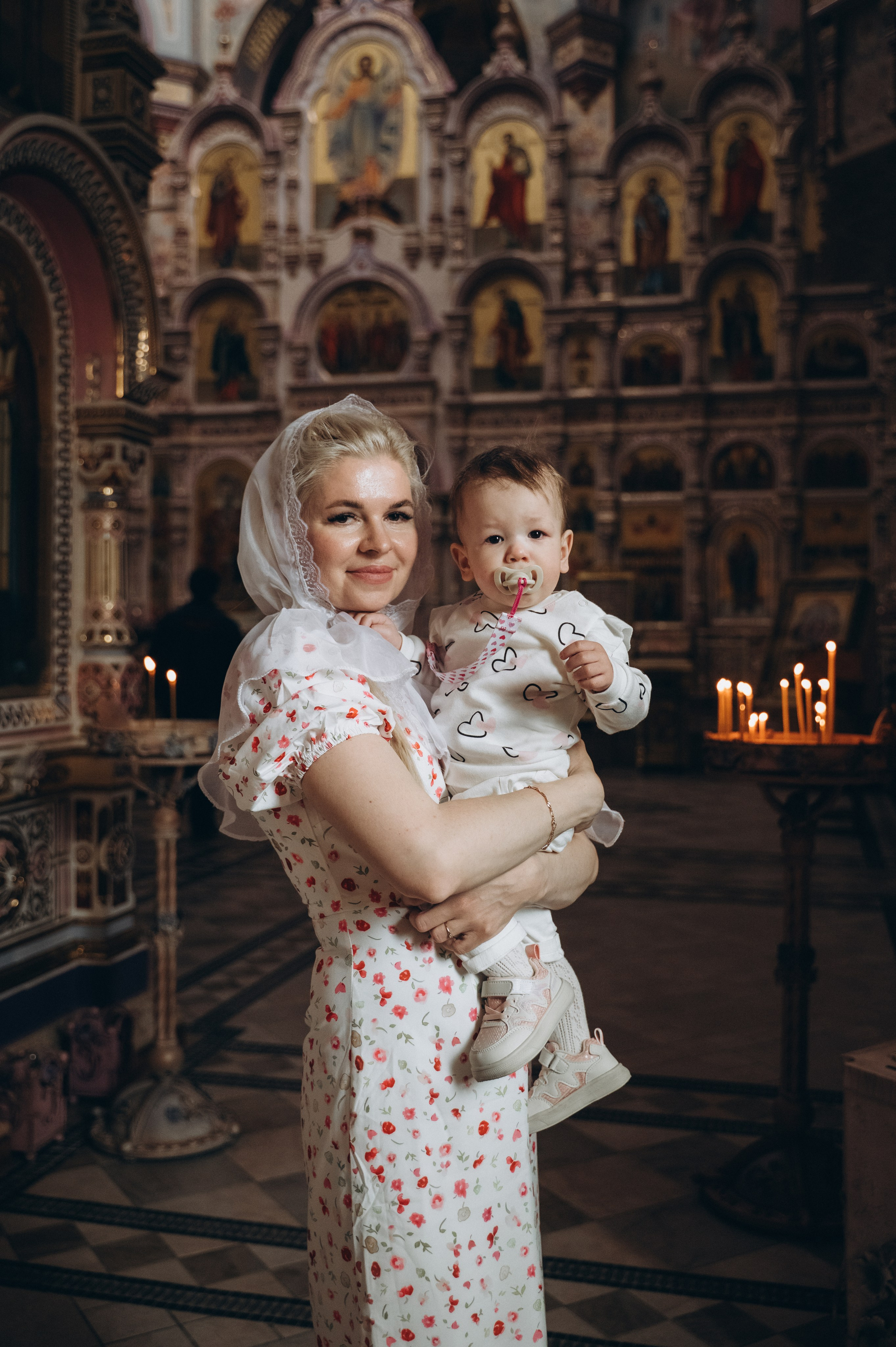 Крещение Миланы (Храм Всех Святых). Семейный фотограф в Минске Дарья Дреко