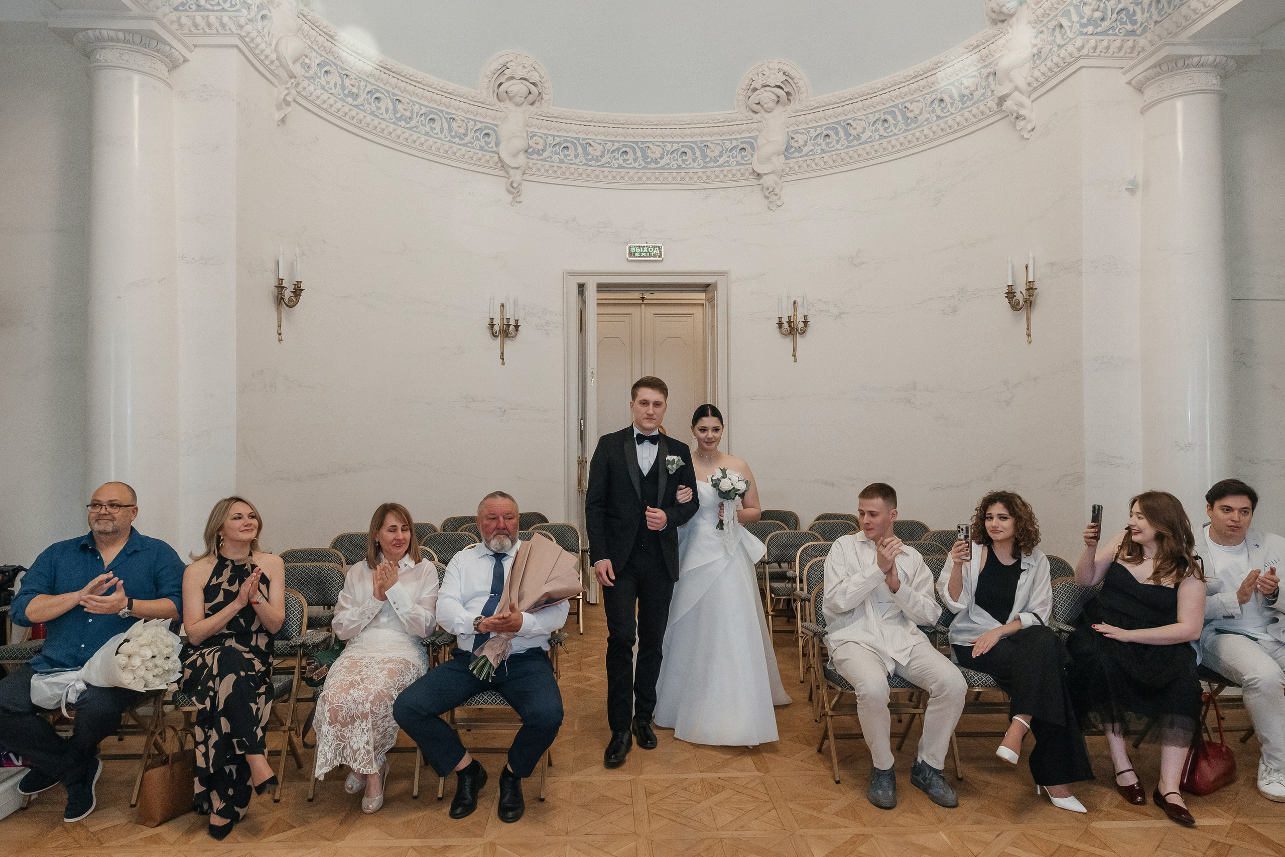 Регистрация брака в Усадьбе Васильчиковых (музей военной формы)