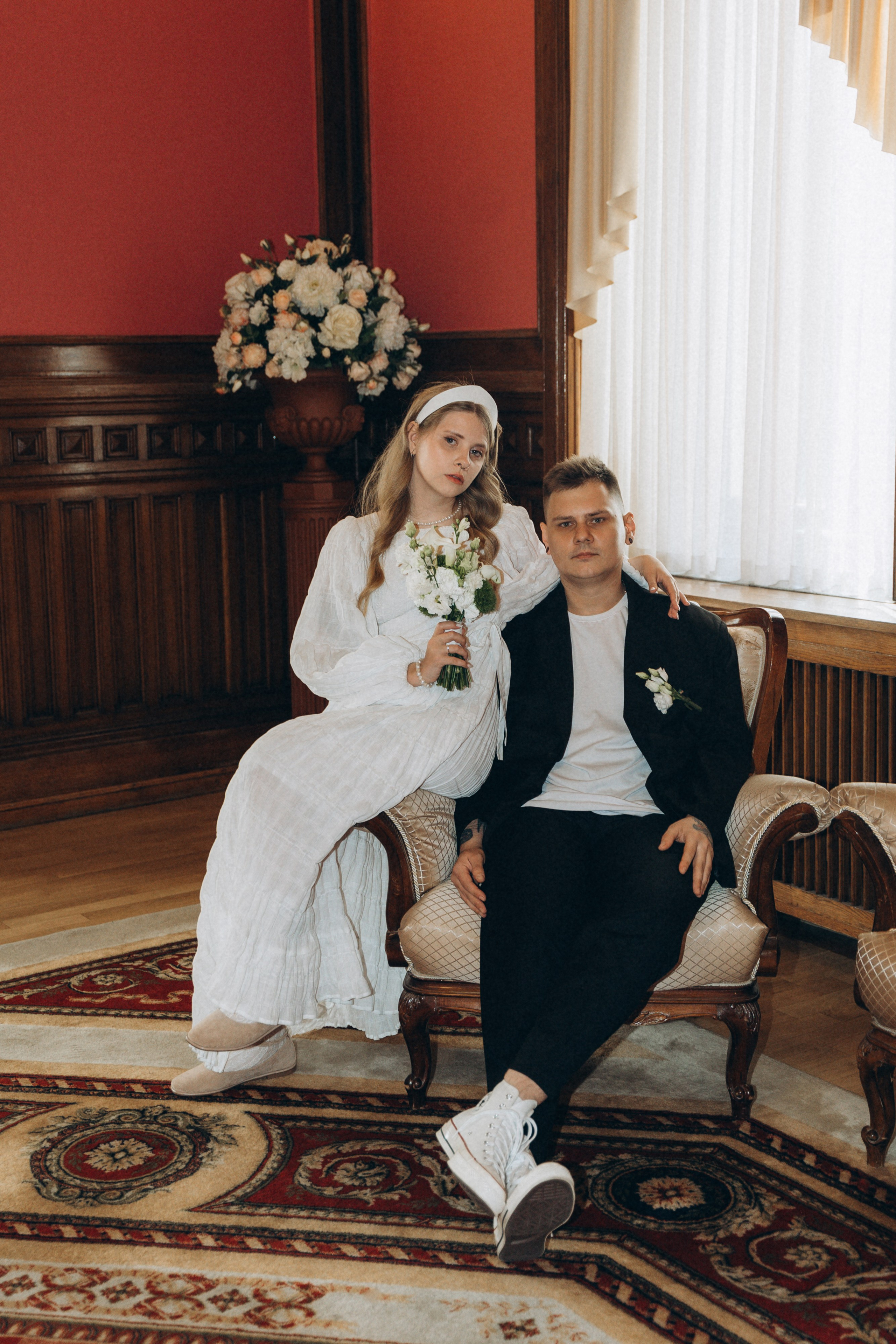 Любовь во 2-м Дворце Бракосочетания. Фотограф в Санкт-Петербурге — Лучина Екатерина