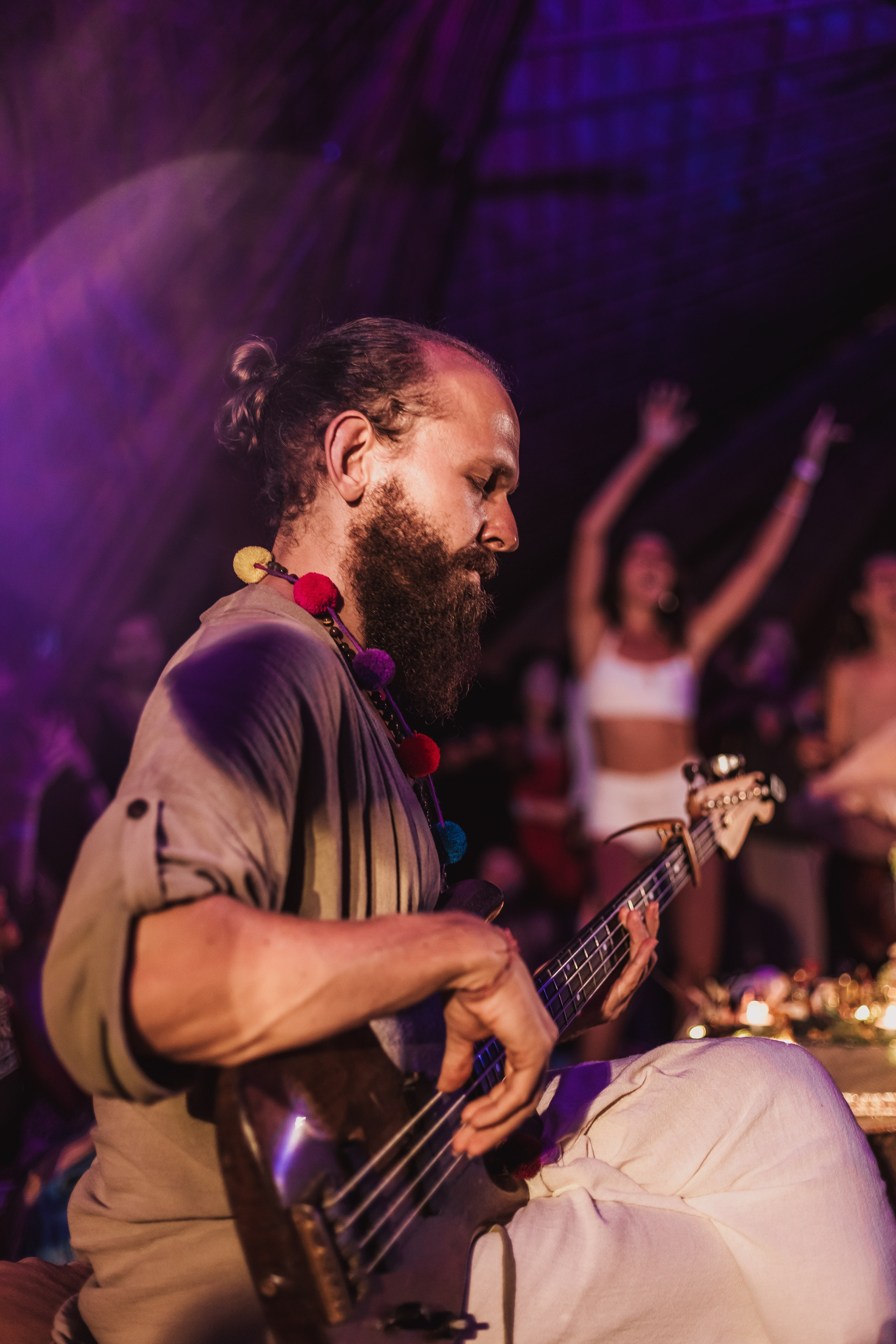 Hanuman Project kirtan at Alchemy april. Mariam Bagdasaryan