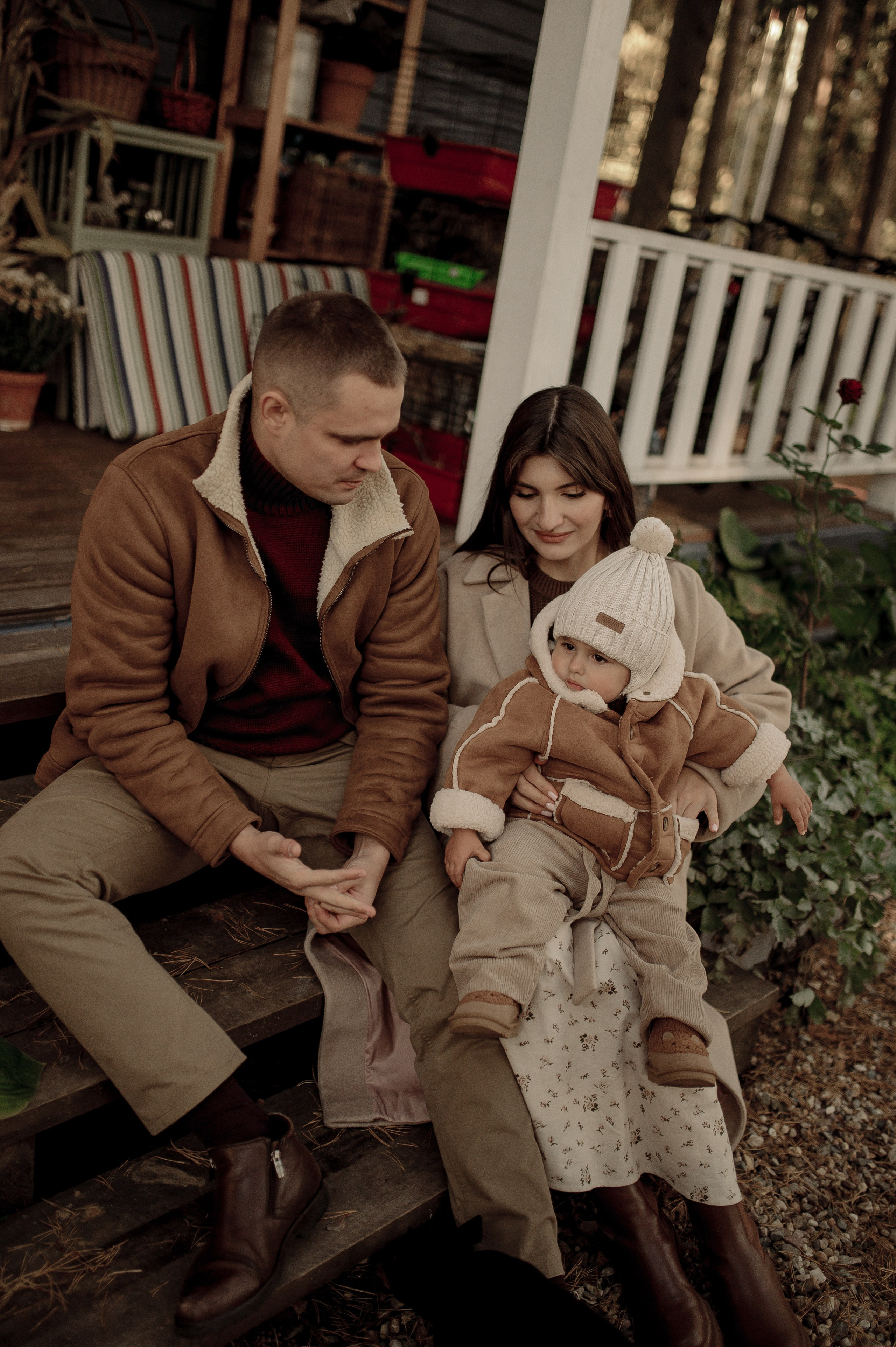 Осенним днем в теплых объятиях. Фотограф Мария Стрелкова