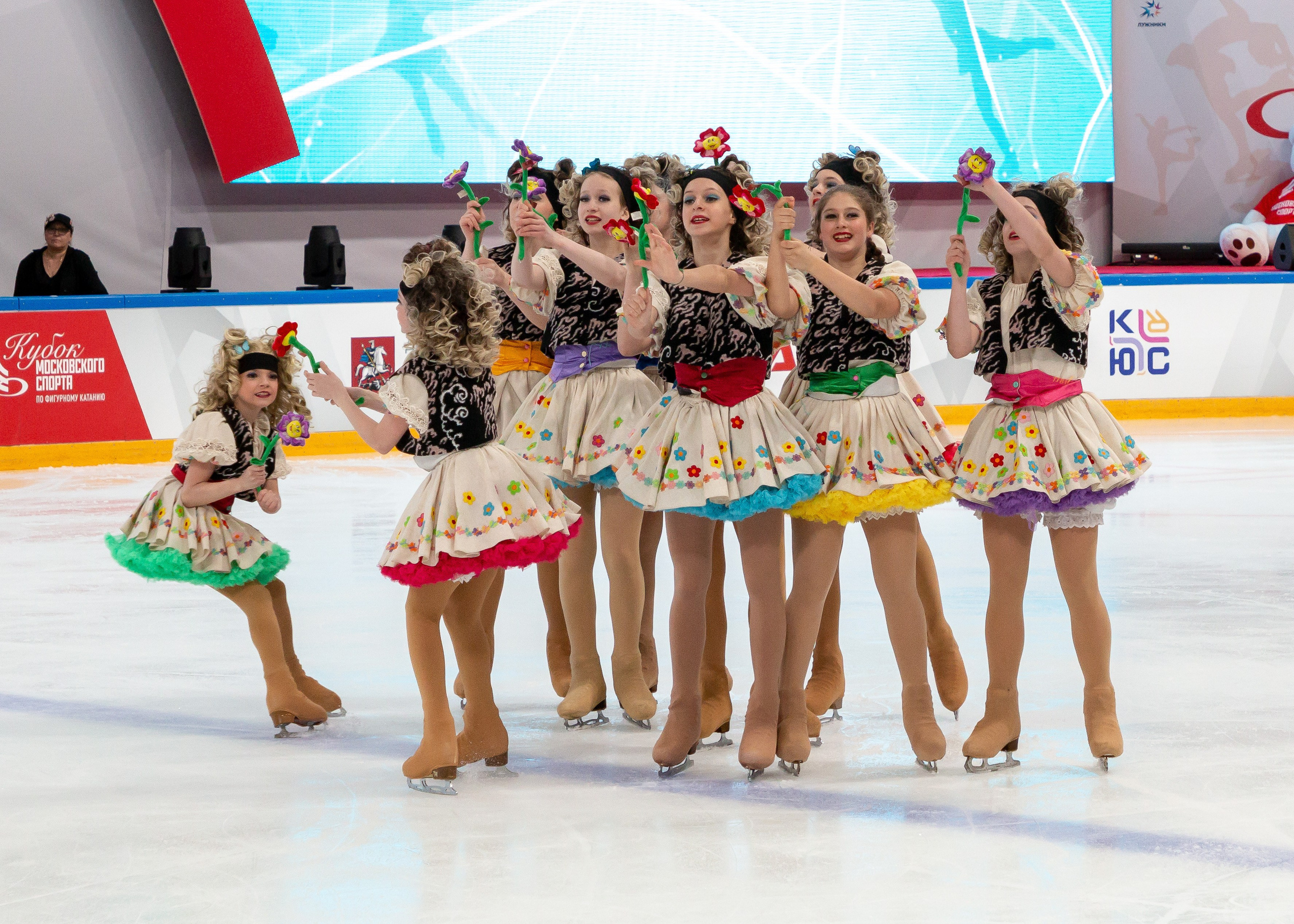 Кубок Московского Спорта. Фестиваль балетов на льду «Битва Школ» 2024. Репортажный фотограф в Москве