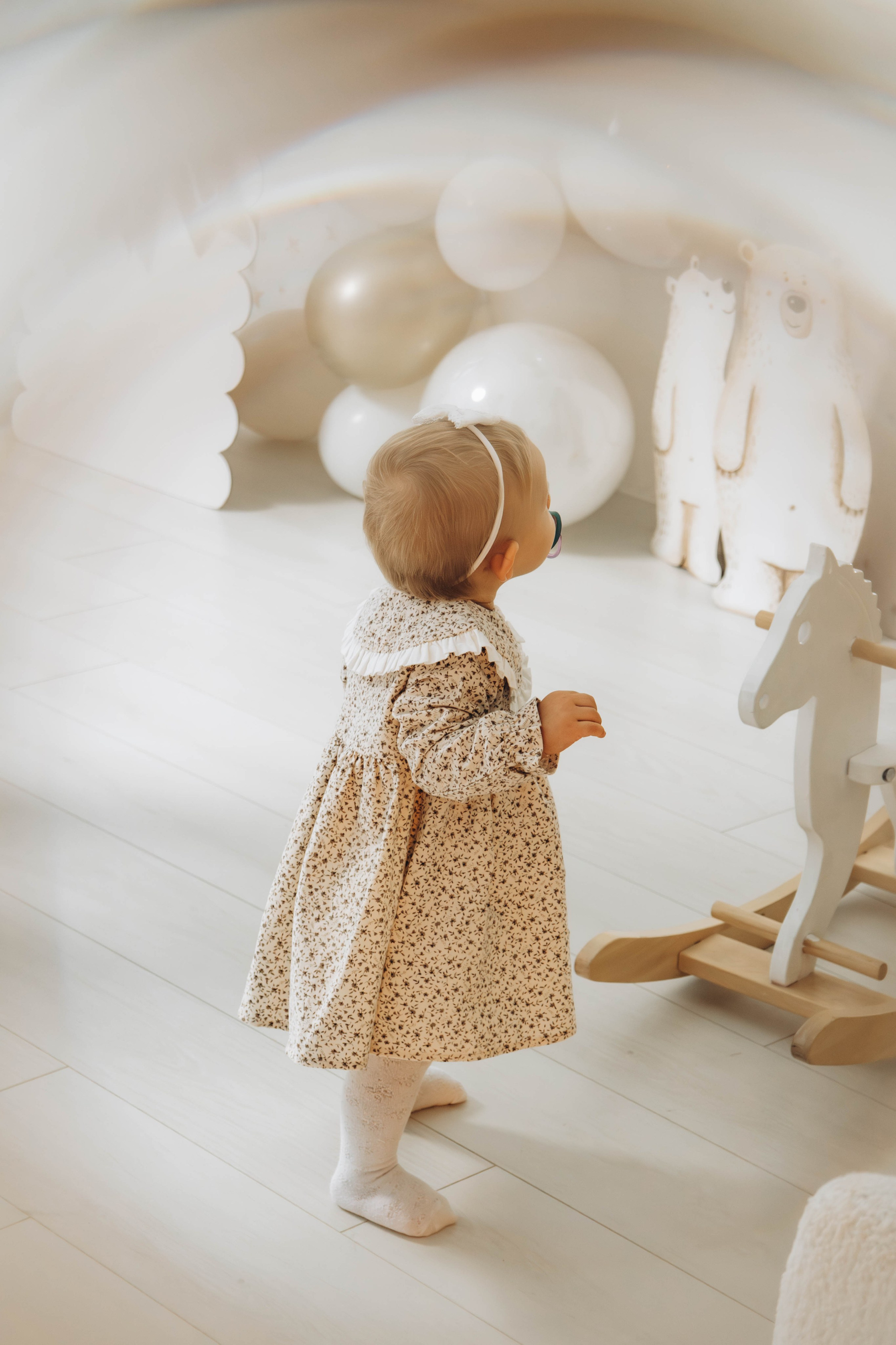 Съемка на годик малышки. Студия «LuLu». Фотограф Москва Валерия Веденина