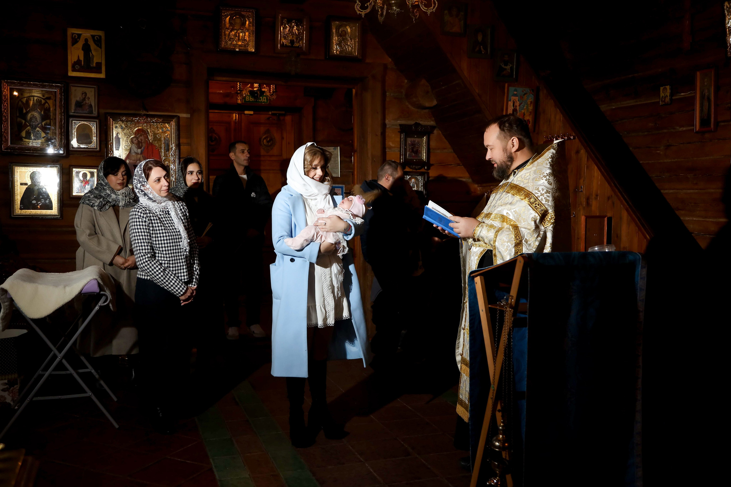 Крестины. Фотограф Антон Чупринин