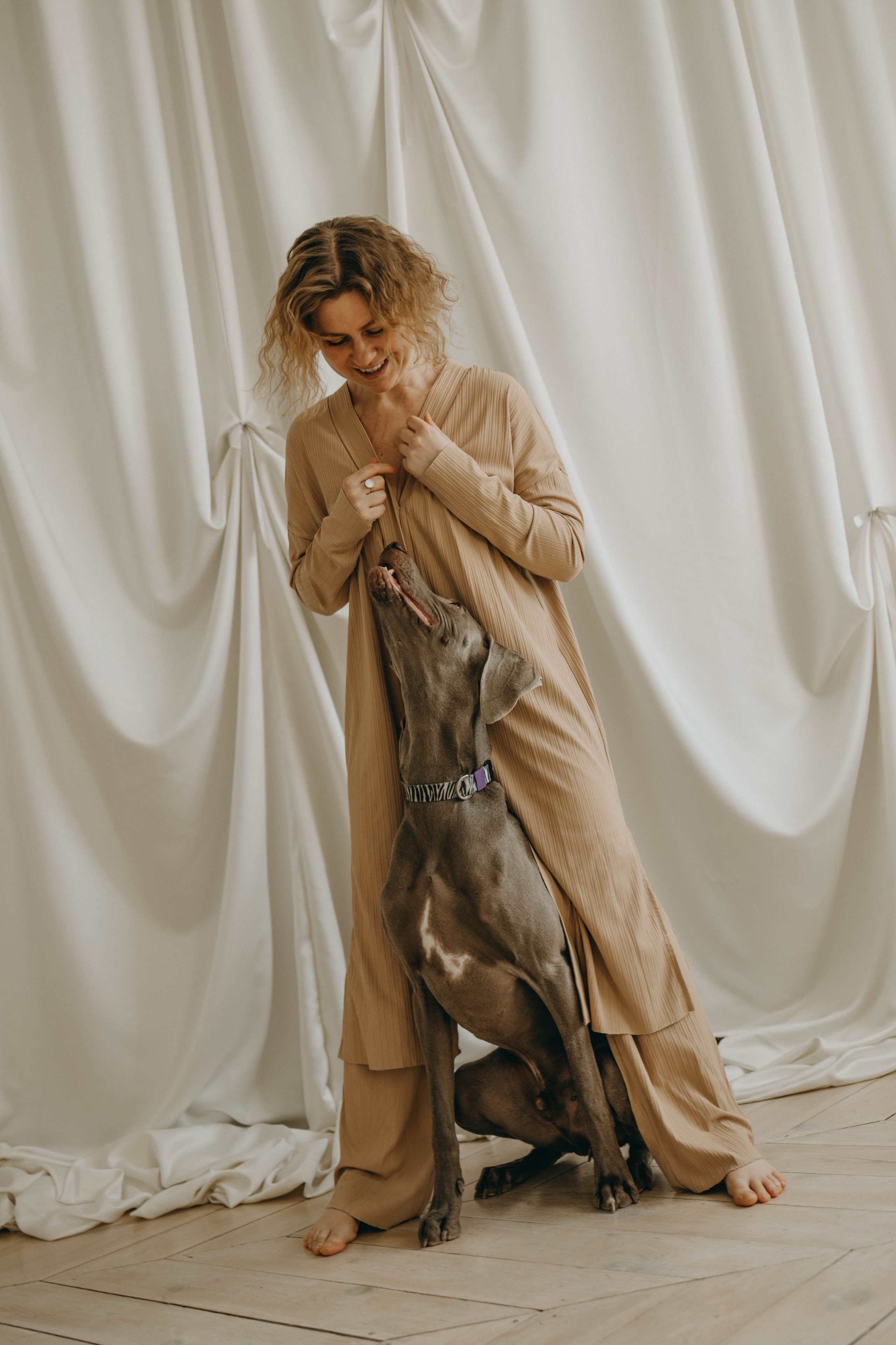 Фотосессия в студии с собакой. Фотограф-анималист в Екатеринбурге | Кристина