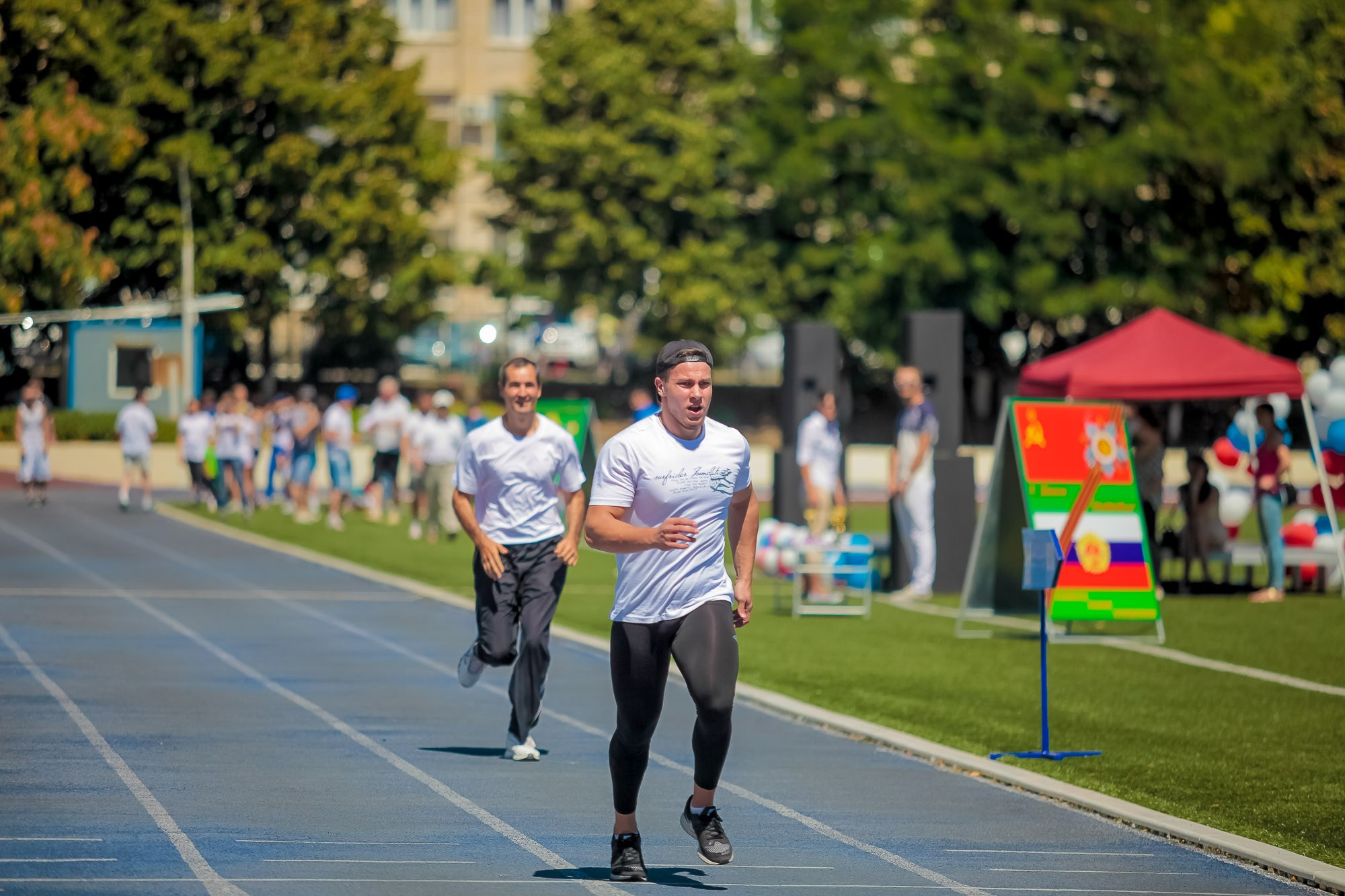 День Физкульт. Максим Матвийченко и Виктория Басова профессионалы своего дела