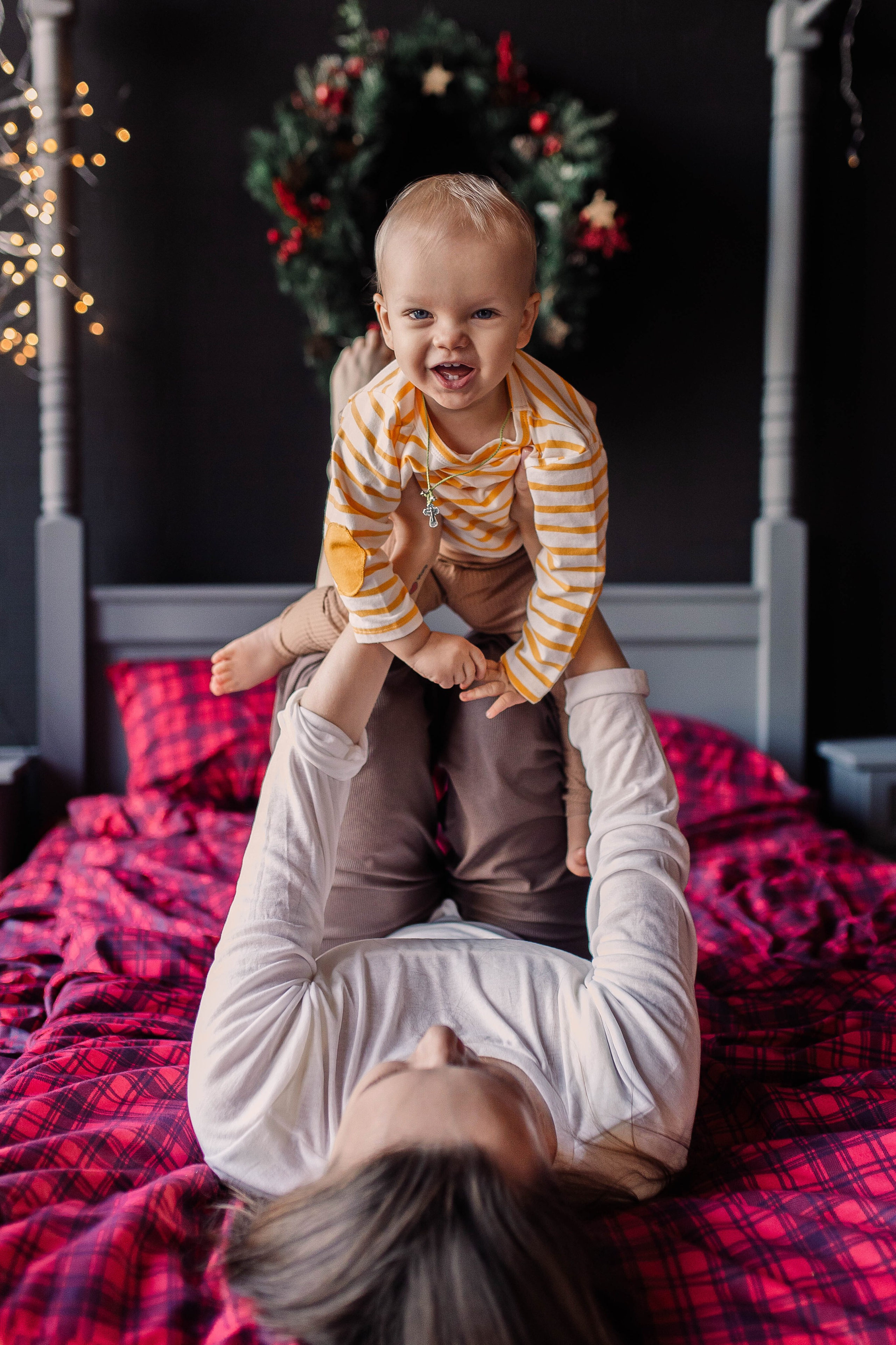 Лена с семьей. Семейный фотограф Алина Демидова. Королев