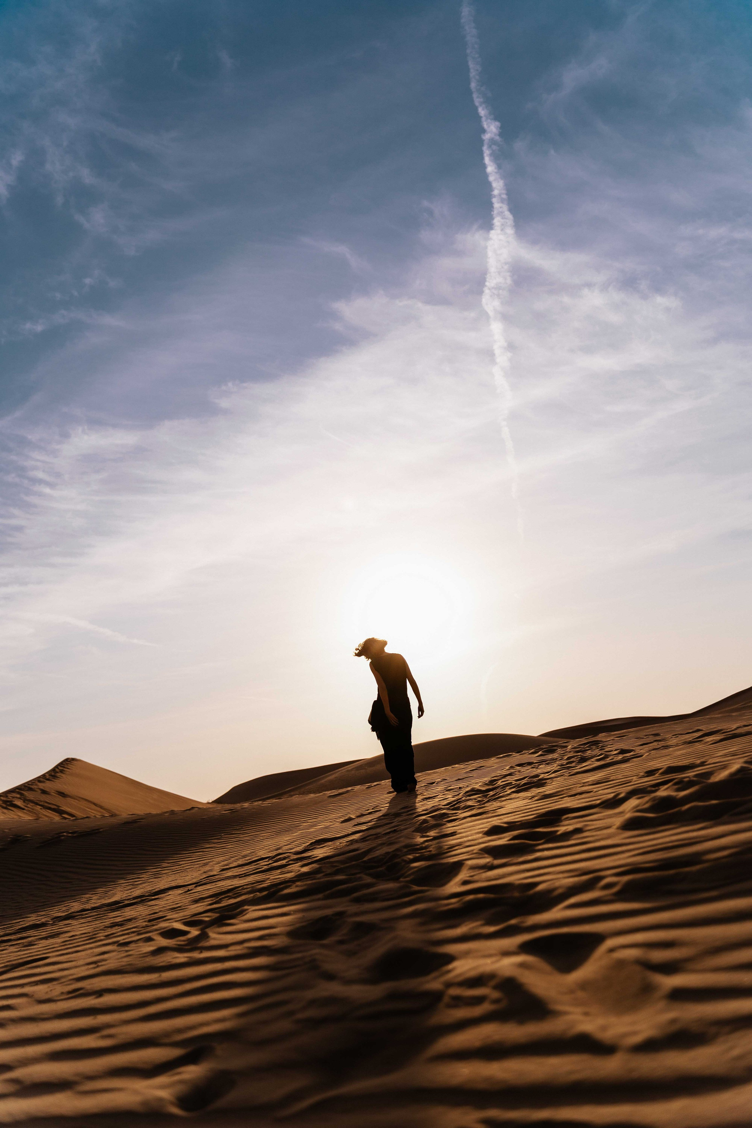 Наташа в пустыне 22 год. Фотограф и видеограф в Москве и Абу Даби Мария Кулагина