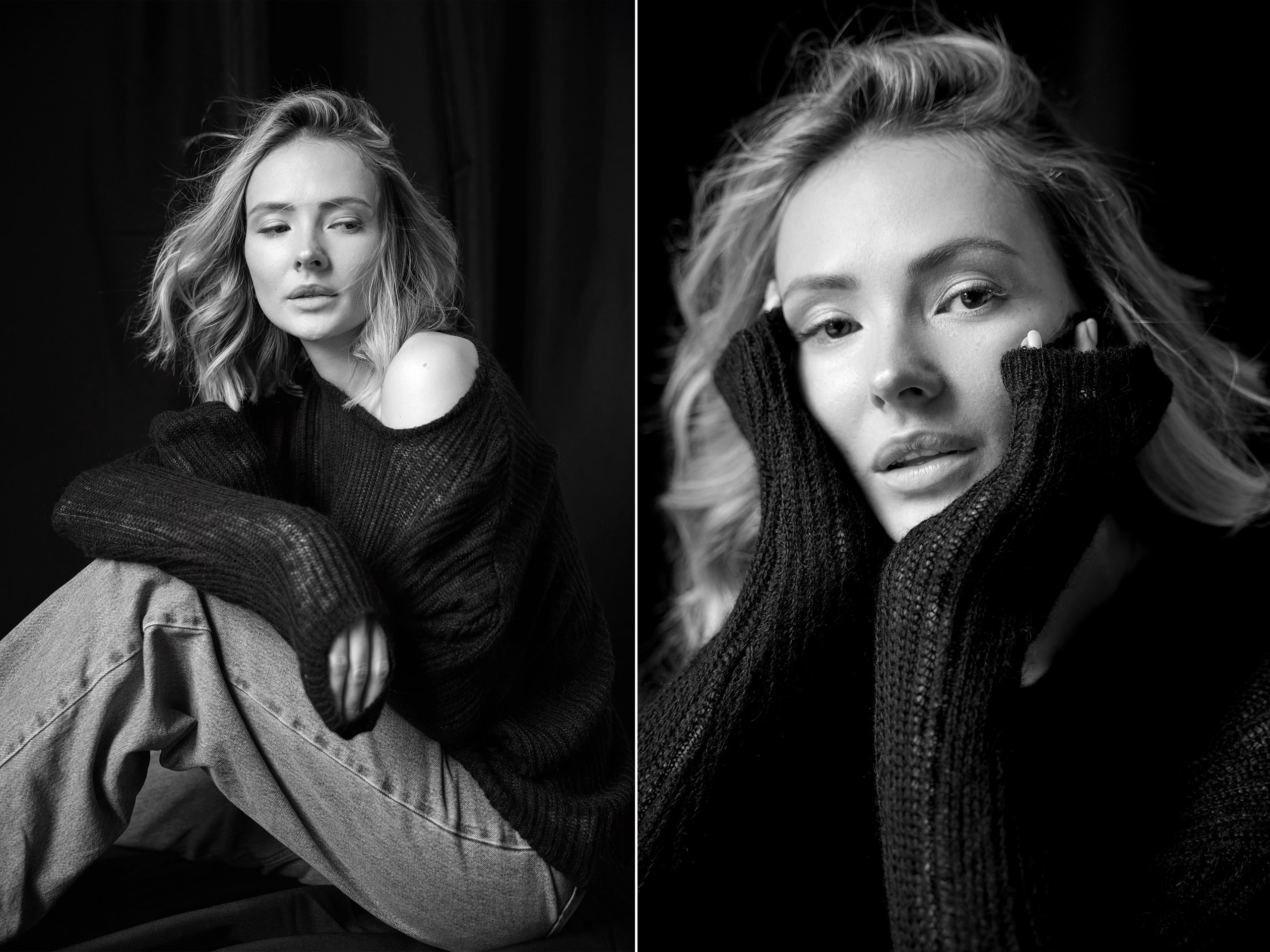 Портретные фотосессии в студиях Одинцово и Москвы. Фотограф в Москве и Одинцово Кравченко Кристина