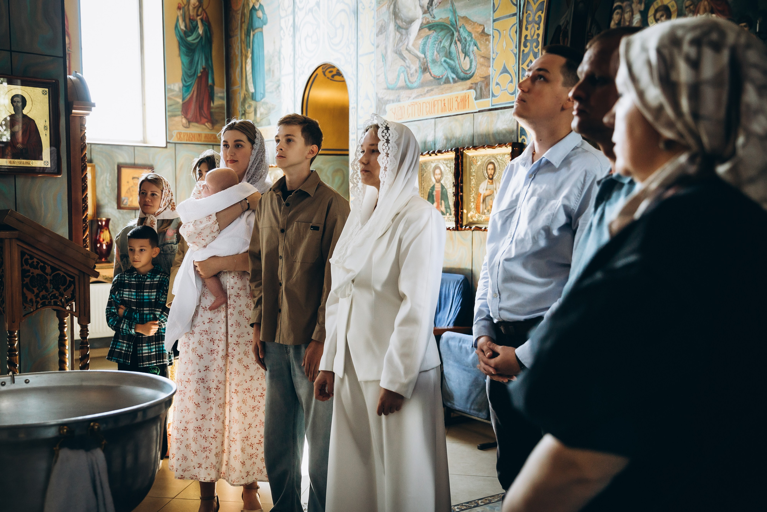 Таинство Крещения Ильи. Фотограф в Краснодаре Алла Потоцкая