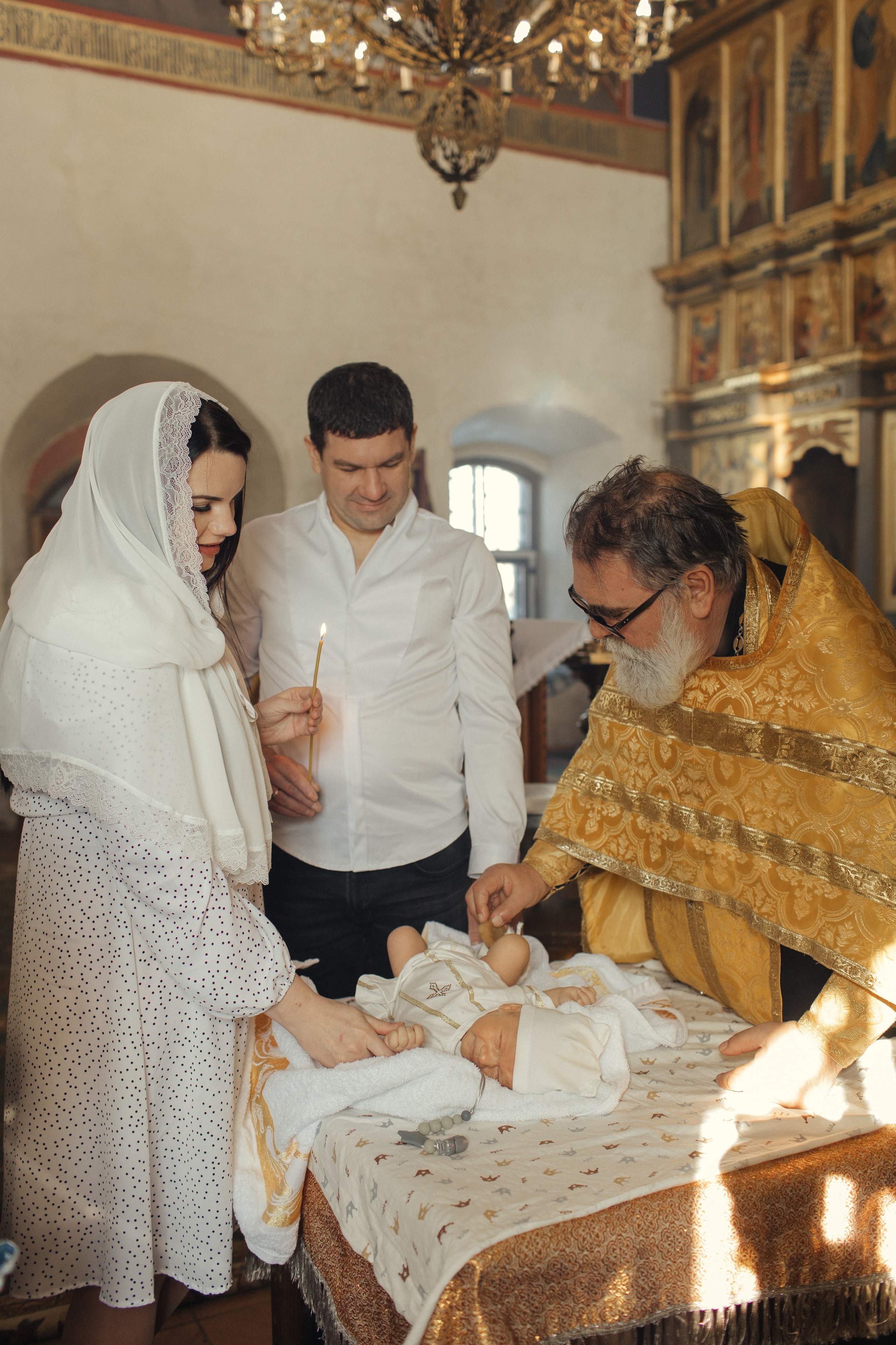 Крещение Льва, Благовещенская церковь в Прусово. Главная