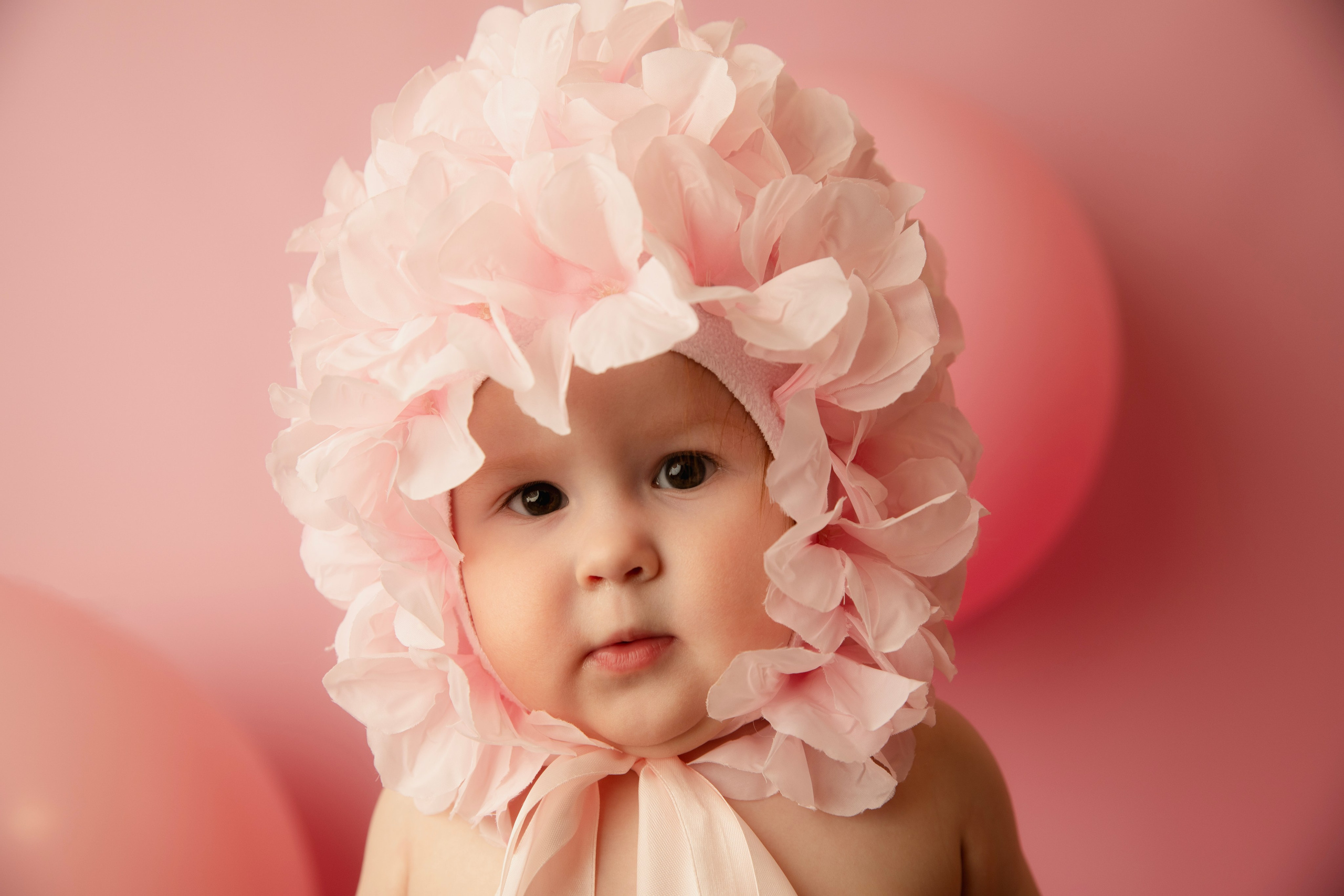Съемка годовасиков в цветочных костюмах. Фотограф новорожденных, детский фотограф  Москва.Семейная съемка Москва. Семенова Анна