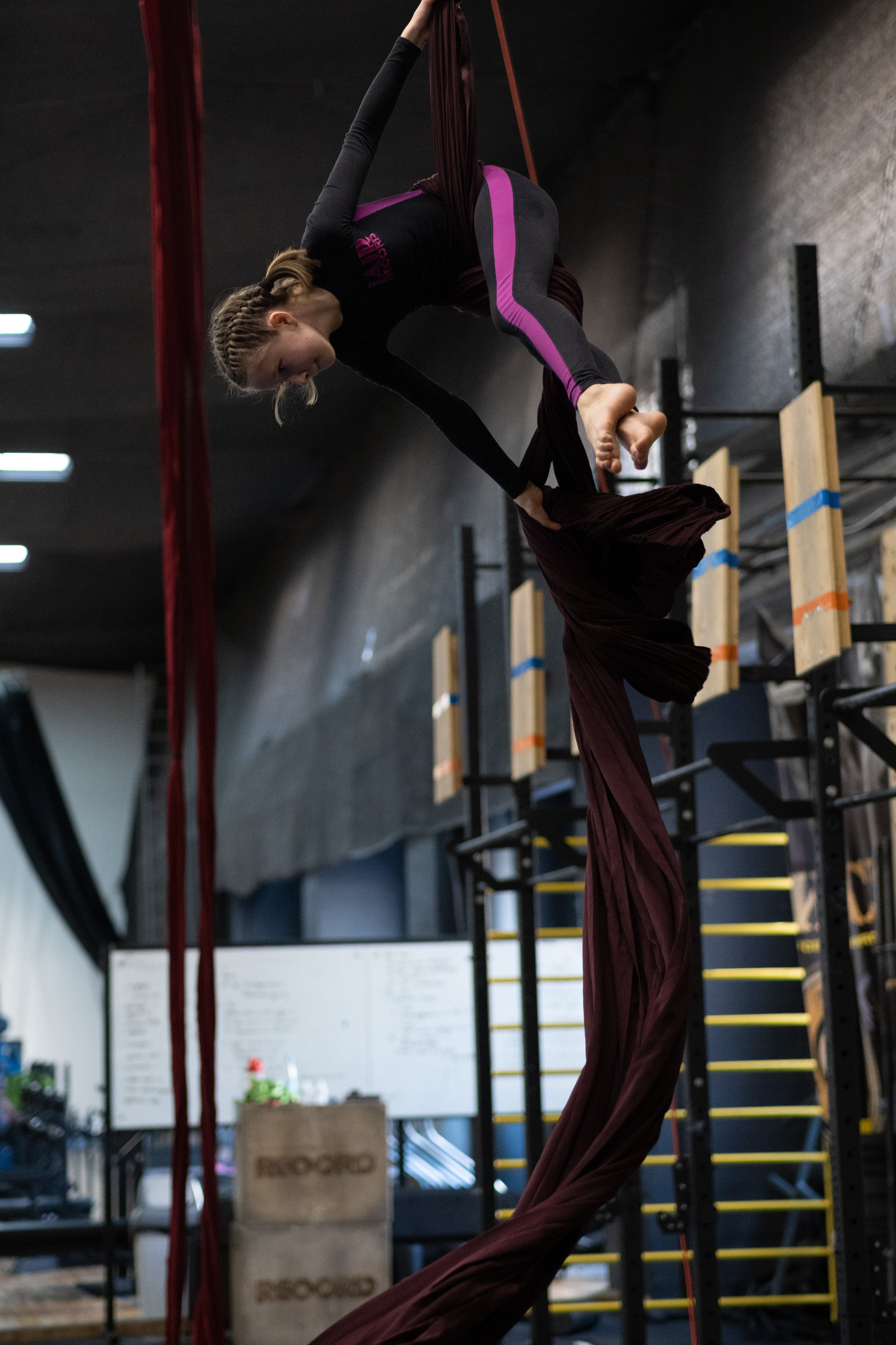 Внутриклубные соревнования по воздушной гимнастике 02.04.23