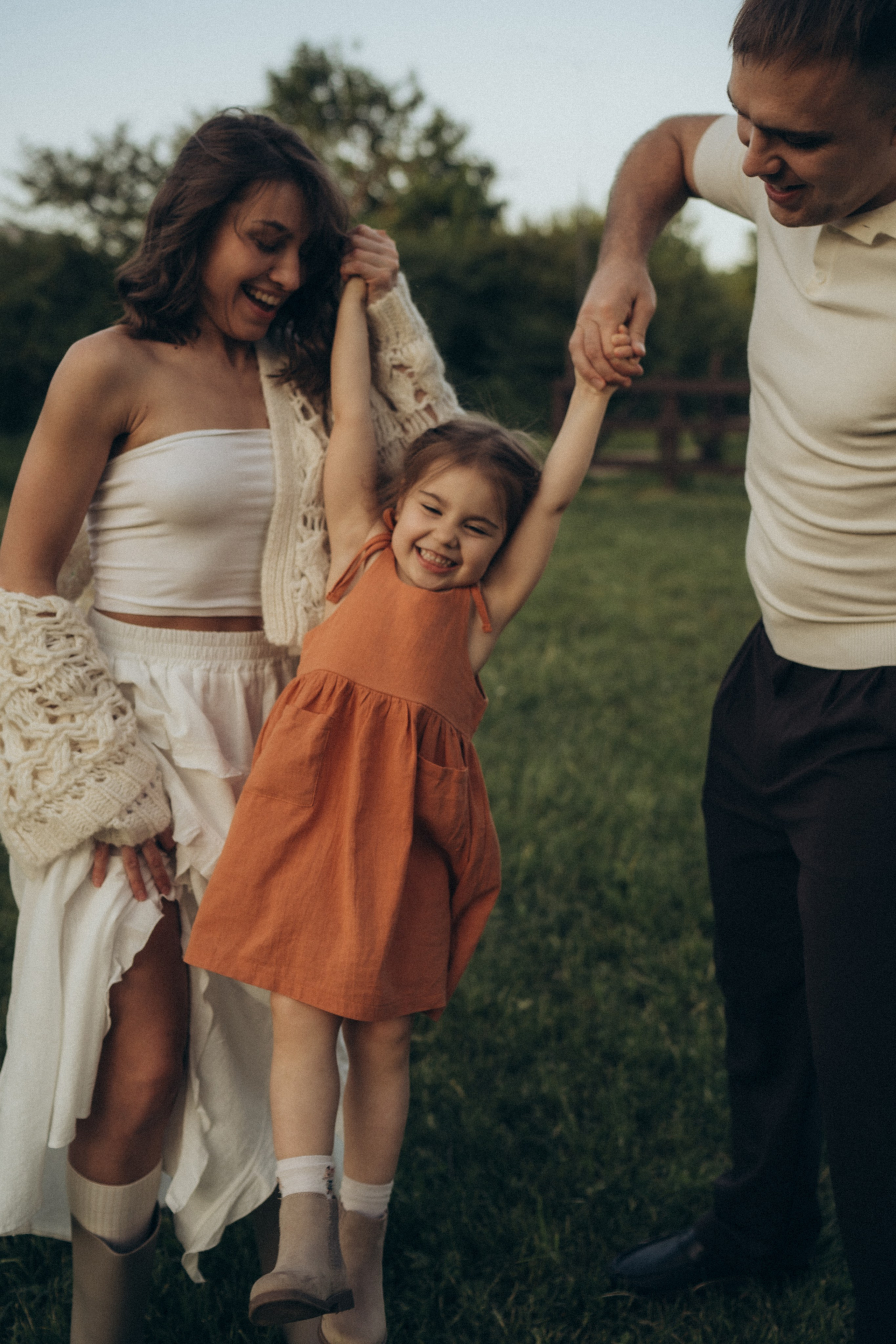 Семья. Закат. Счастье. Семейный фотограф в Москве Елена Гильманова