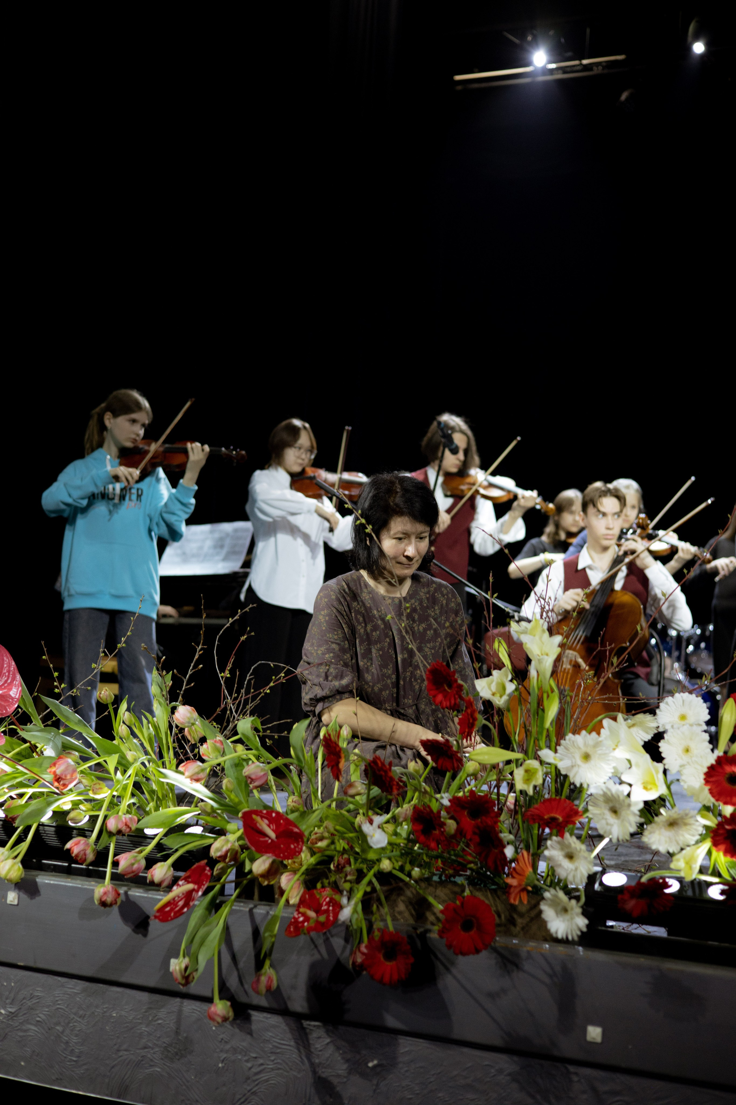 Оформление Отчетного концерта Музыкальной школы Глазунова. Оформление свадеб, декор свадеб Вера Маркова, Москва