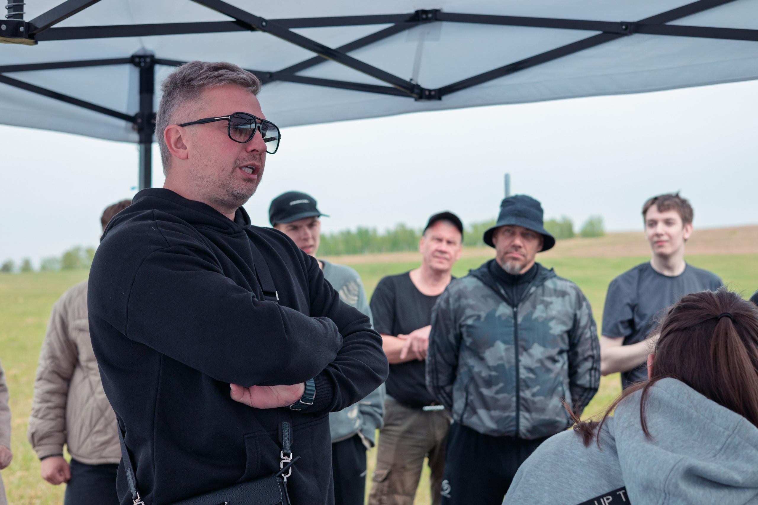 Бэкстейдж-съемка рекламы охранной компании «Тамерлан». Фотограф Белов Тимофей | Красноярск