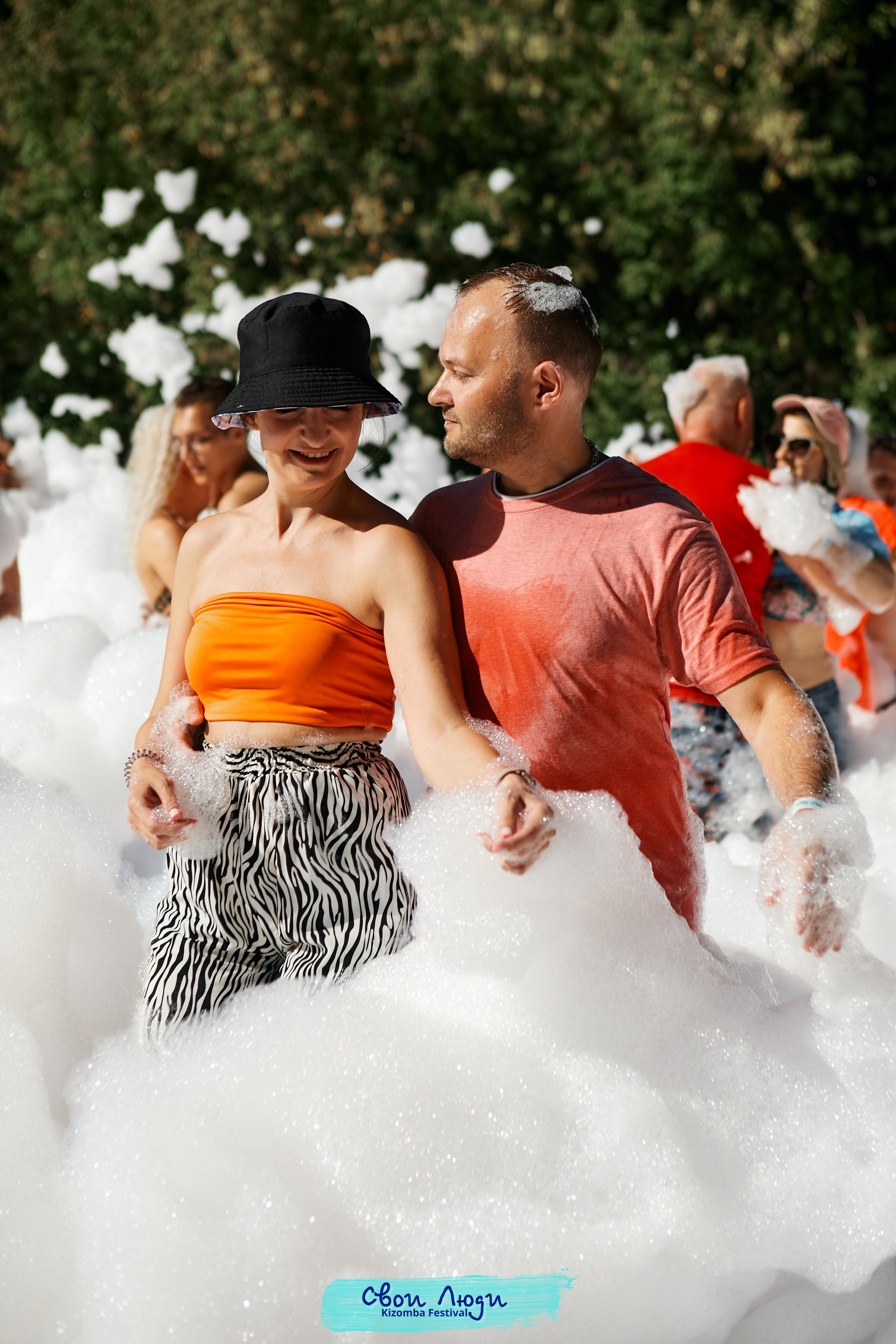 Foam party. Свадебный фотограф