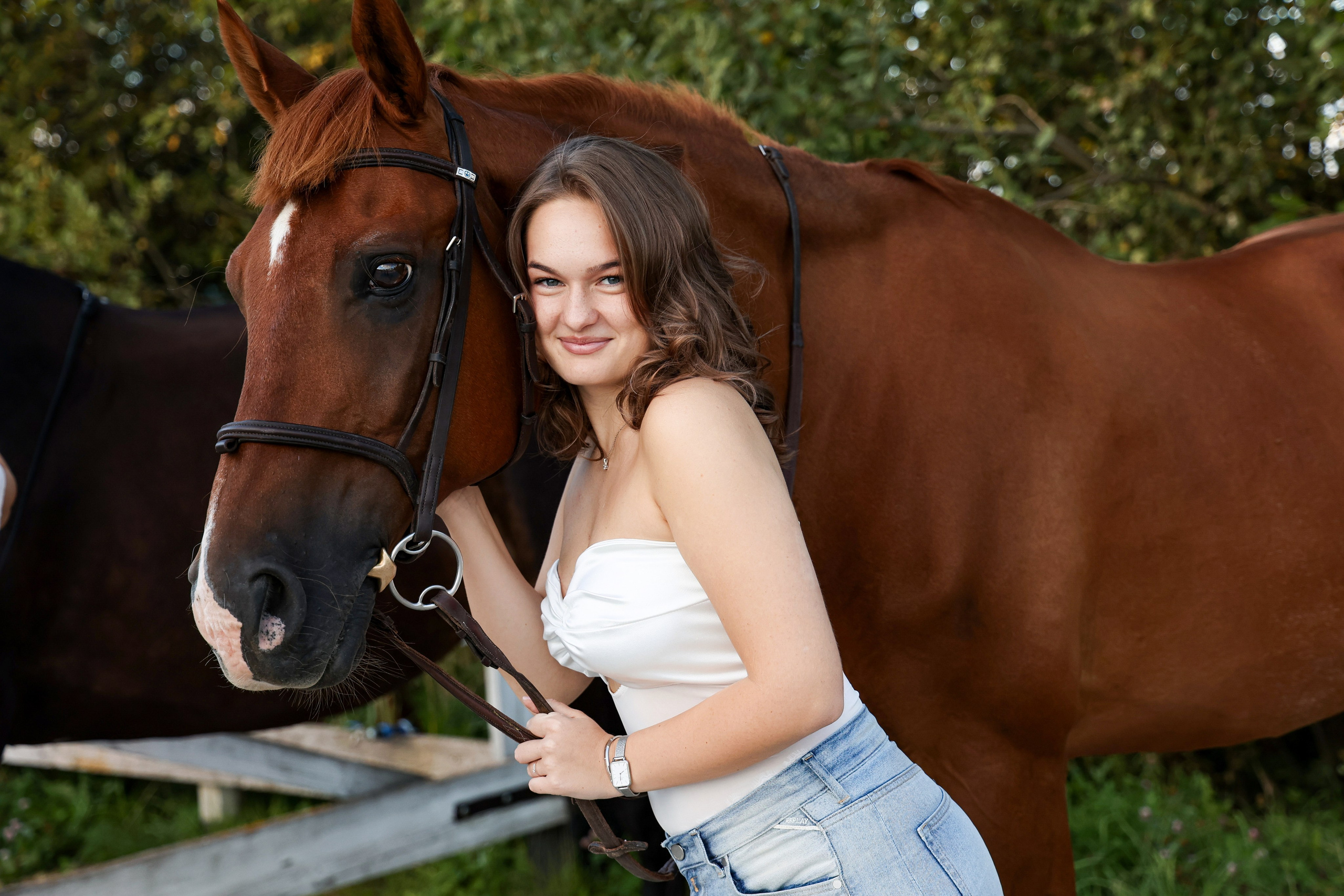 Валентин & Валерия. Конная прогулка. Свадебный и Event фотограф в Москве Бажина Ирина