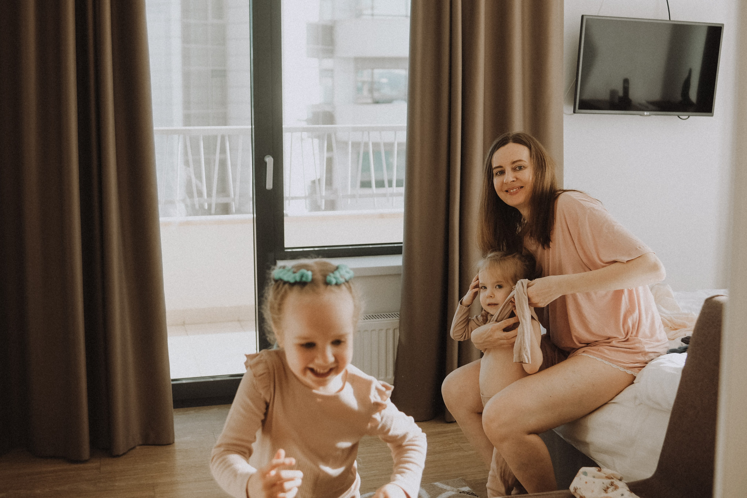 Семья Есении и Эмилии. Семейный фотограф Москва